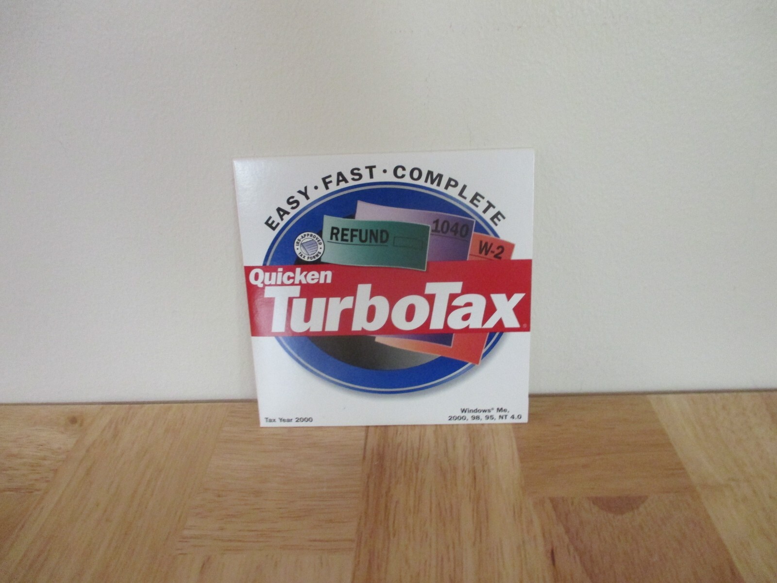 Quicken Turbo Tax CD – Tax Year 2000! – Easy – Fast – Complete – Brand “NEW!!!”