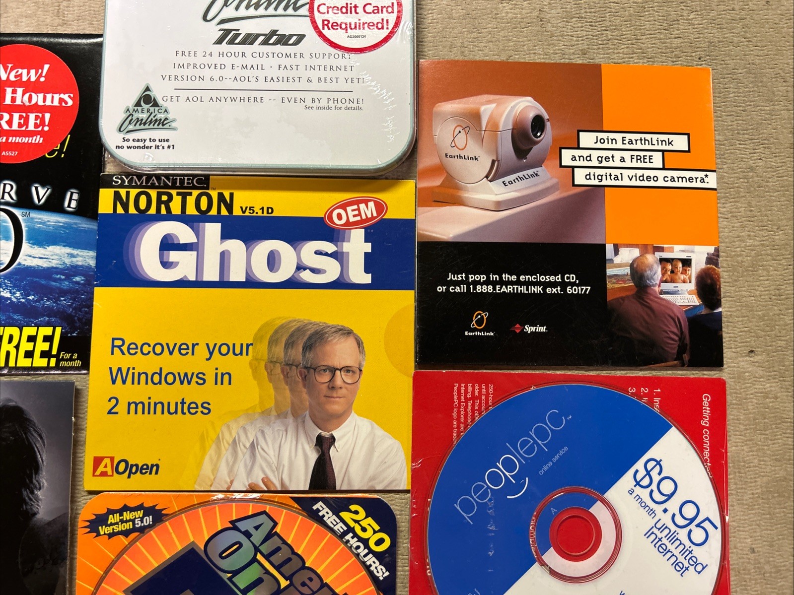 Lot of Various Financial/Modem/Turbo/MP3…. Software For Windows 95/98….