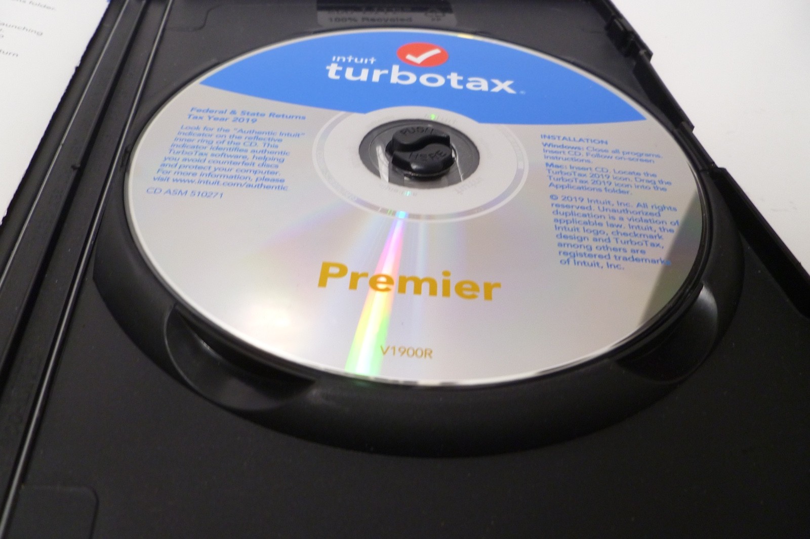 2018 TurboTax Premier Investments & Rental Property, Fed & State Income Tax