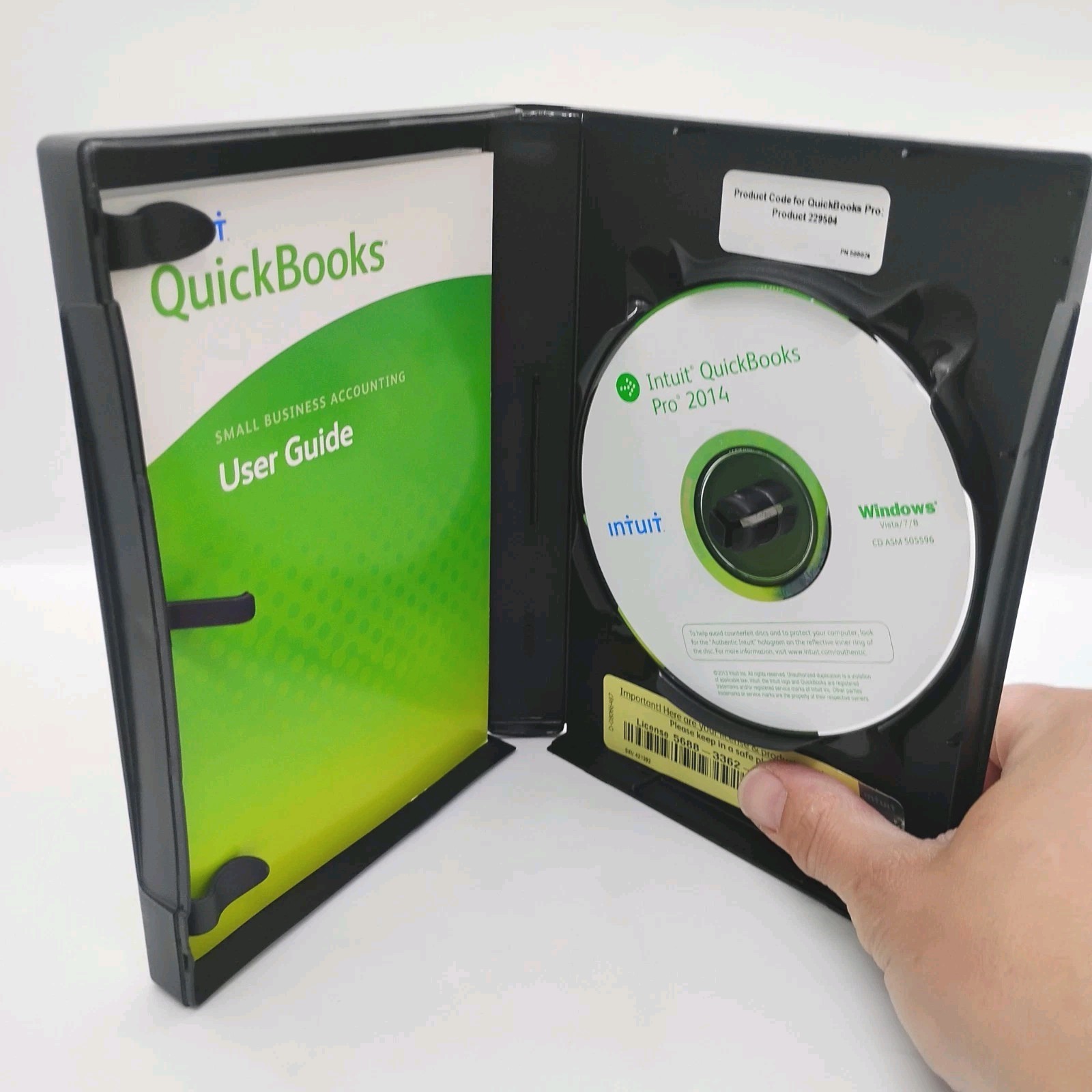 Intuit Quickbooks PRO 2014 For Windows PC w/ License Code, Genuine Authentic