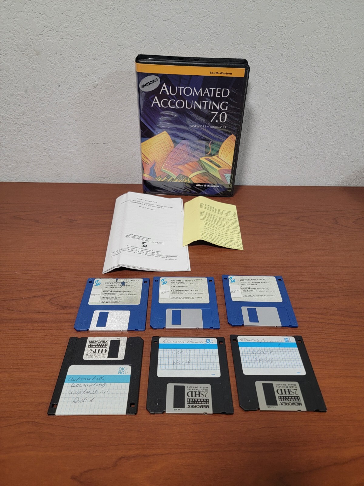 Automated Accounting 7.0 Software for Windows 3.1/95