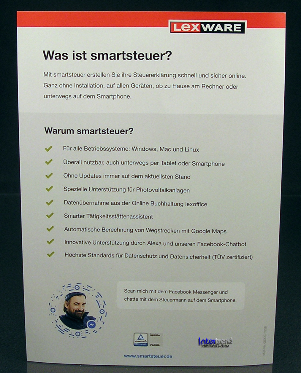 Lexware QuickSteuer 2018 Vollversion Box, CD, Handbuch (PDF) Steuerjahr 2017 NEU
