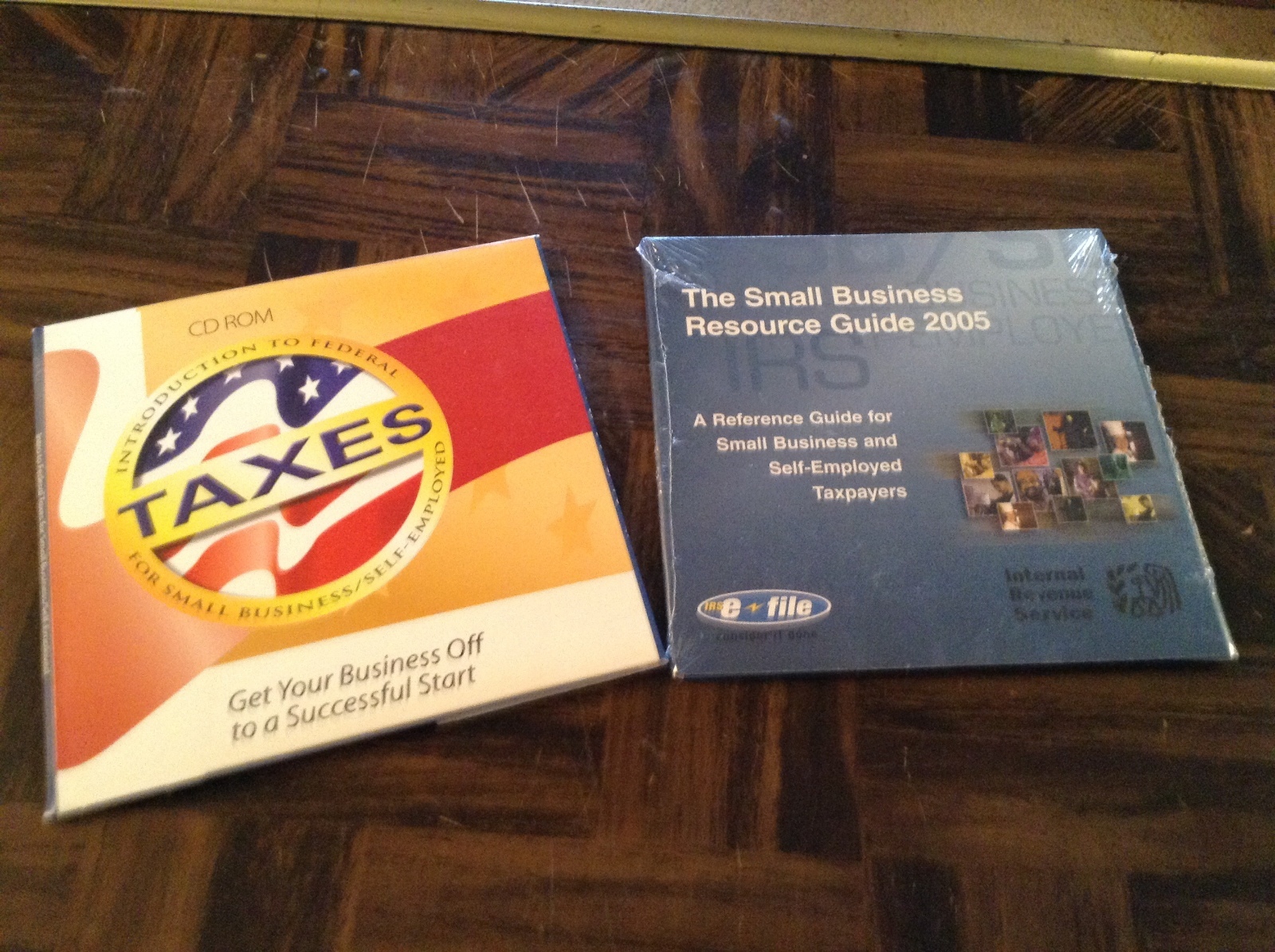 new IRS tax CDs
