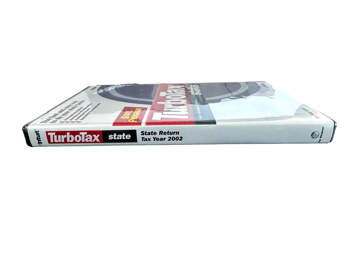 Intuit TurboTax State Return Tax Year 2002 for Windows
