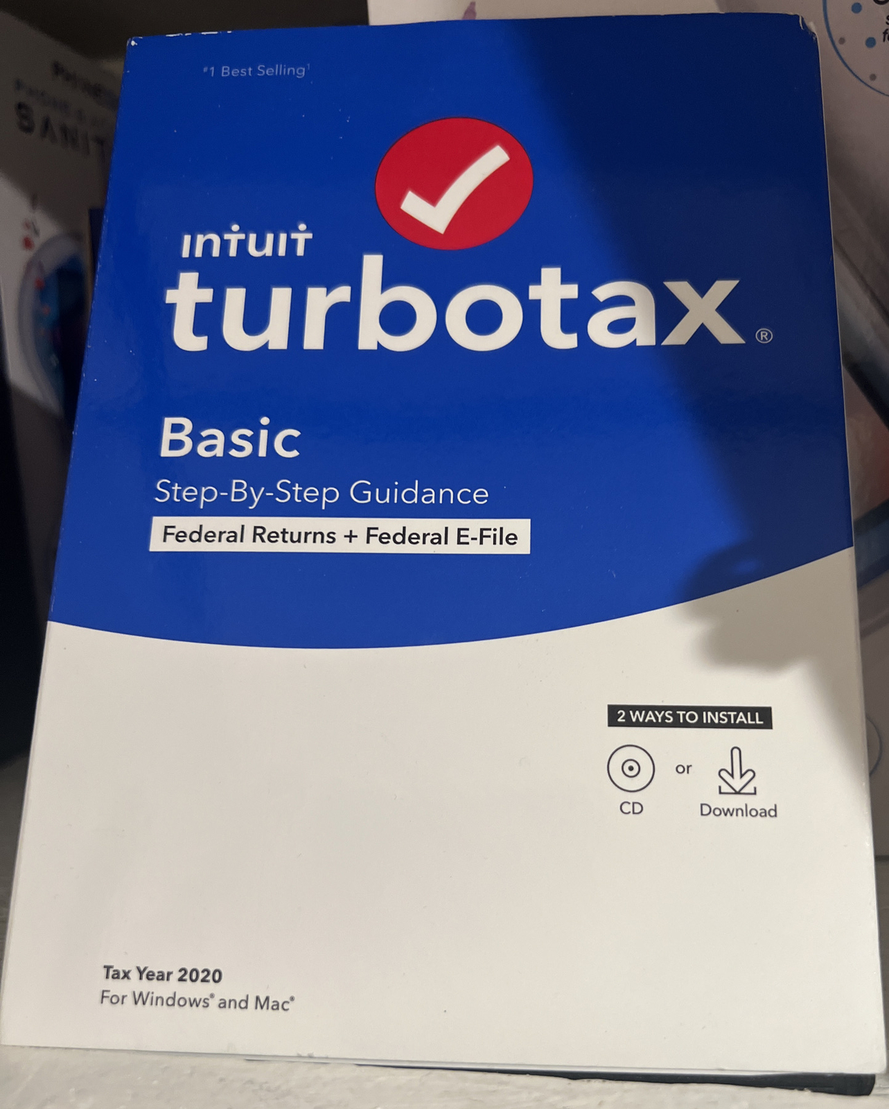Intuit – TurboTax Basic Federal + Efile 2020 (1-User) “package Of 20 “