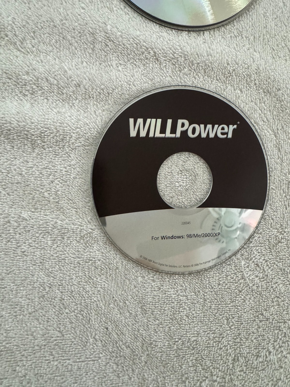WillPower – H & R Block 2006 Windows 98/Me/2000/XP