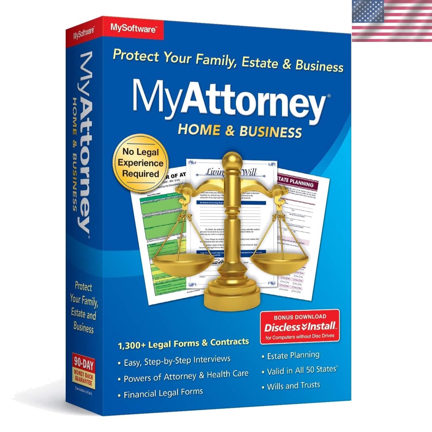 MyAttorney Home & Business: 1,300+ Legal Forms for Smart, Affordable Solutions