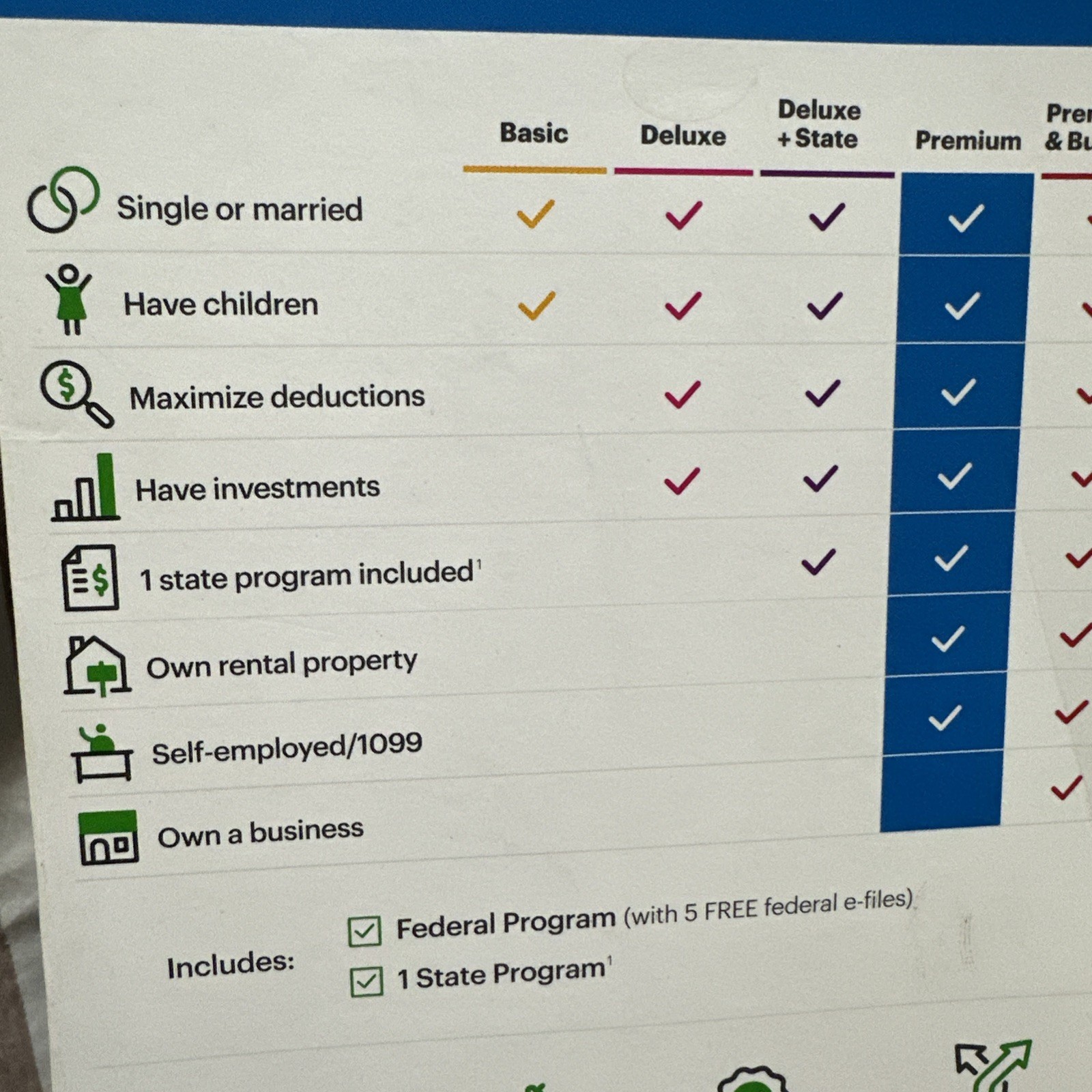 New 2021 H&R Block Tax Software Premium Edition for PC/MAC [Key Card] USA 2021