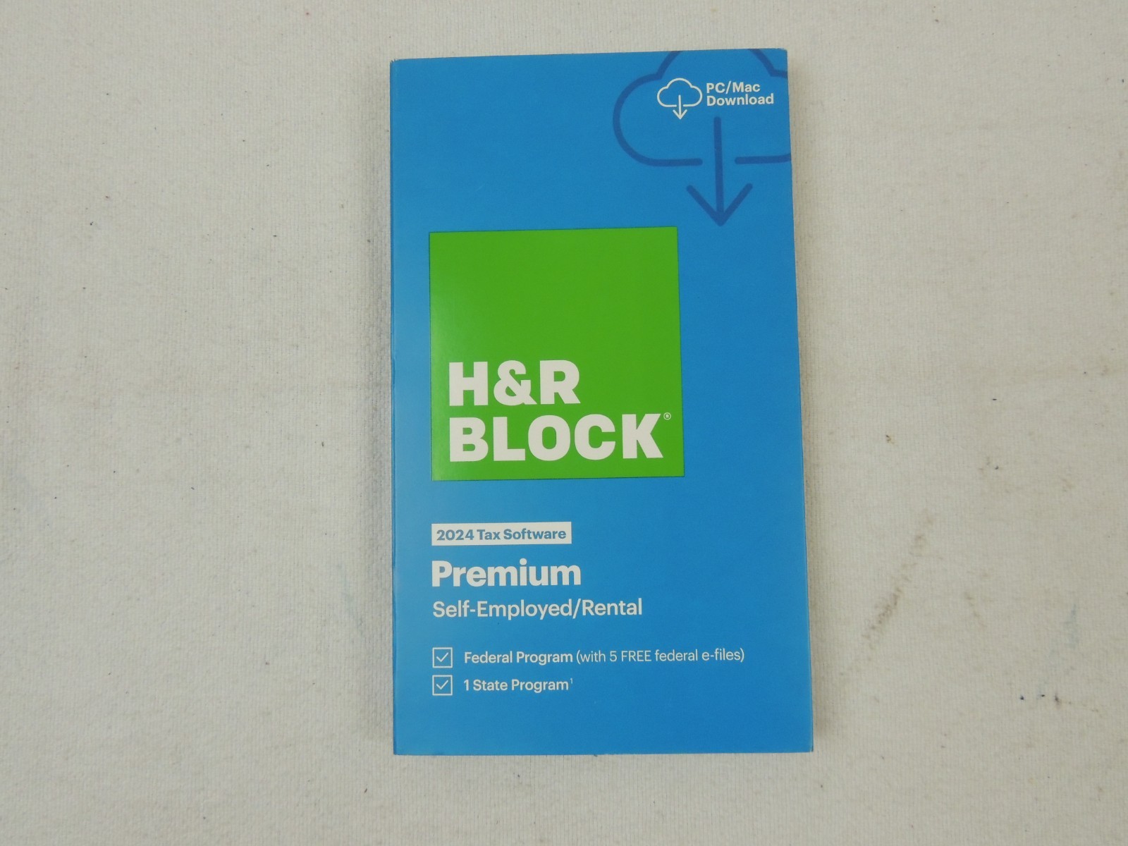 H&R Block Tax Software Premium 2024 PC/Mac