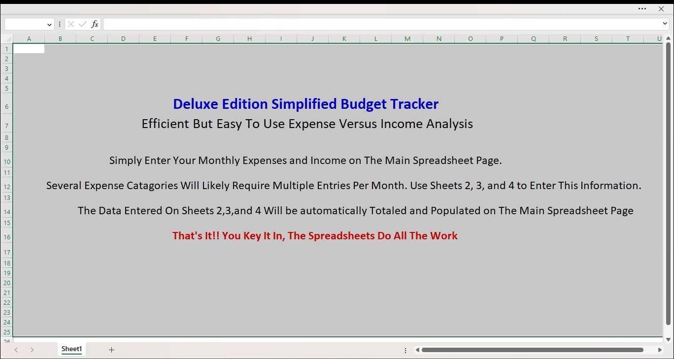 Spectacular Spreadsheet Deal, 10 Excel Templates, one low price, PC or Android