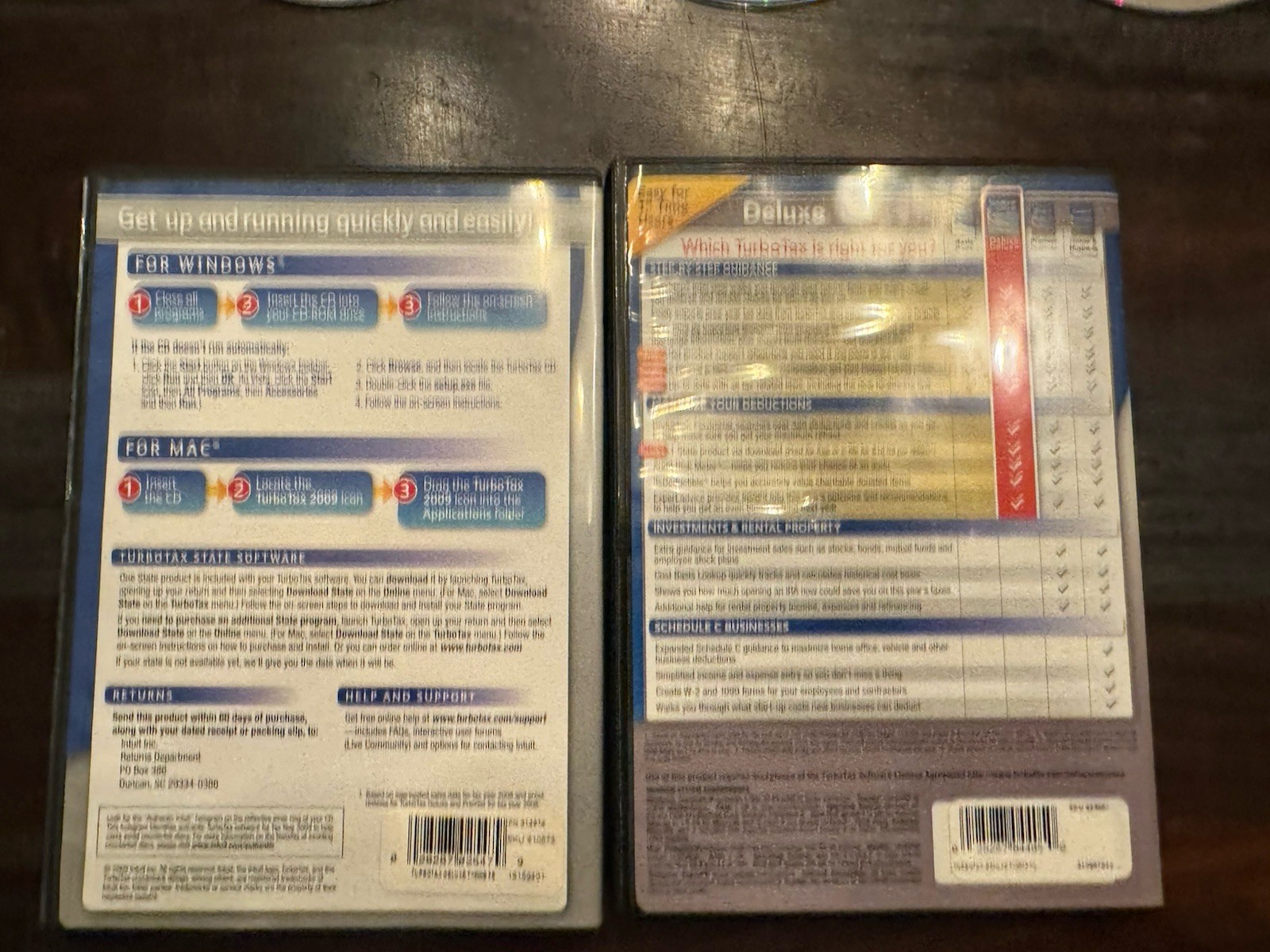 TurboTax Deluxe Lot (2004–2014, 8 Year) Win/Mac Fed+State Tax Software Archive