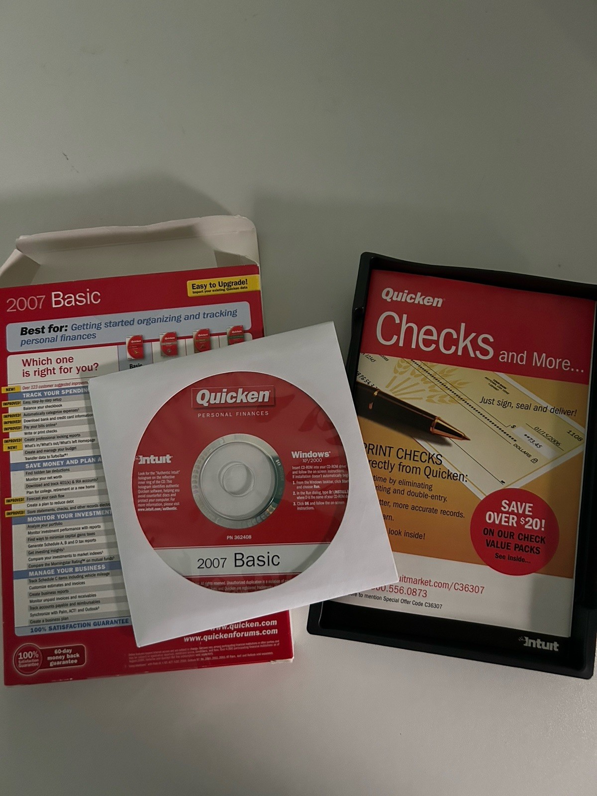 Quicken 2007 Basic IBM/ Pentium 200- Windows 2000/2003/XP