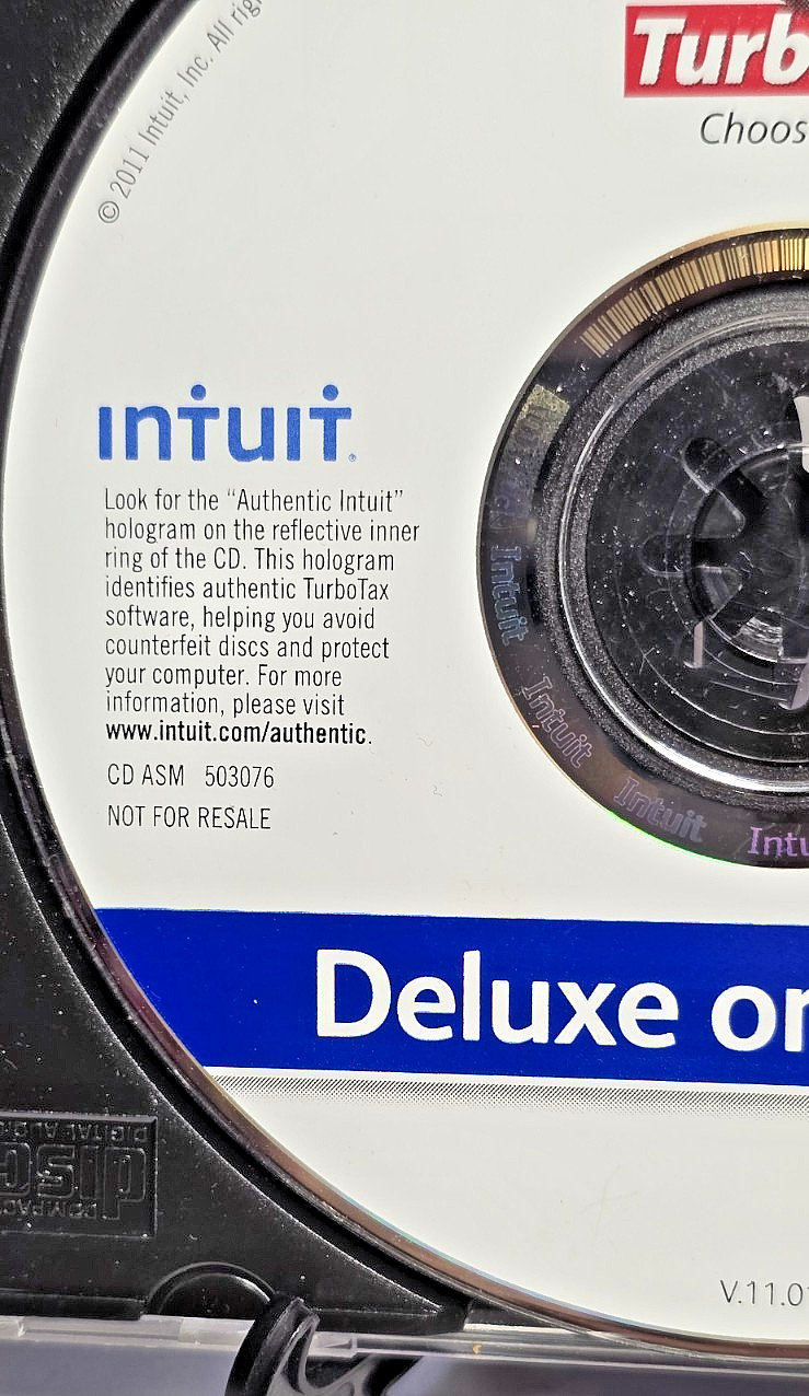 TurboTax Deluxe or Premier Tax CD Software for the 2011 Tax Year-Mac -Windows