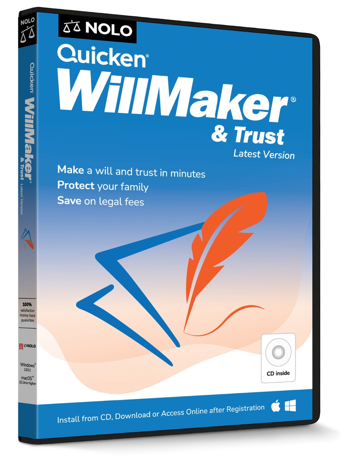 Quicken WillMaker & Trust 2026 Estate Planning Software w/ Will & Living Trust