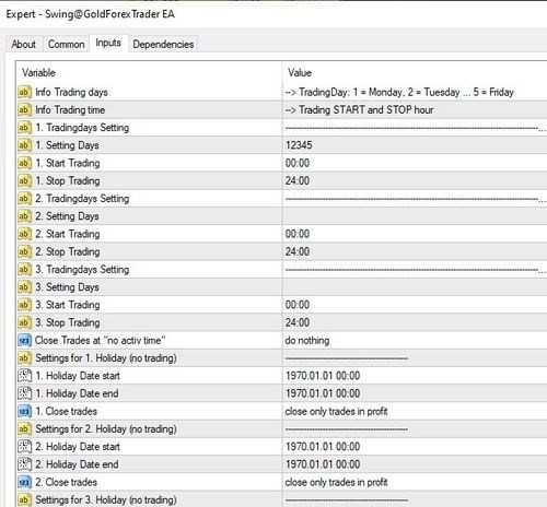Swing Trading Expert Advisor – MT4 – Beginners & Professionals – 1 EA for All Charts