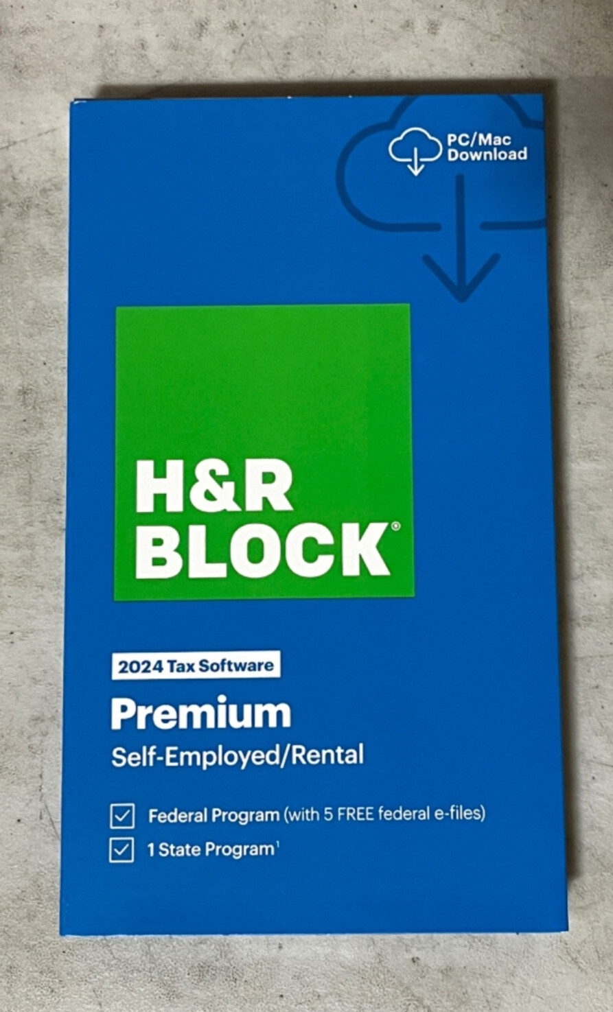 H&R Block Tax Software Premium 2024 PC/MAC Download