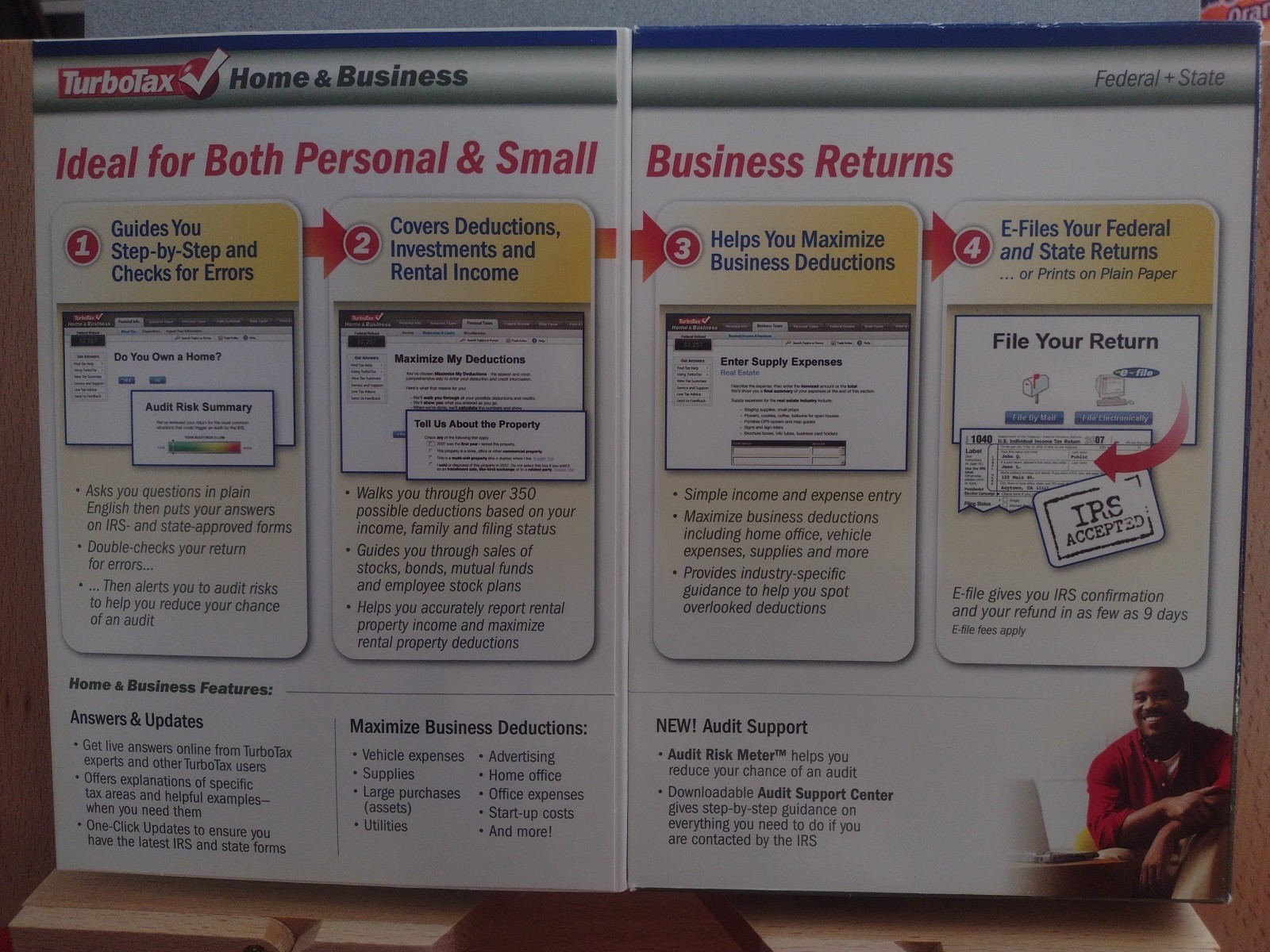 2007 TurboTax Home and Business CD Windows/Mac