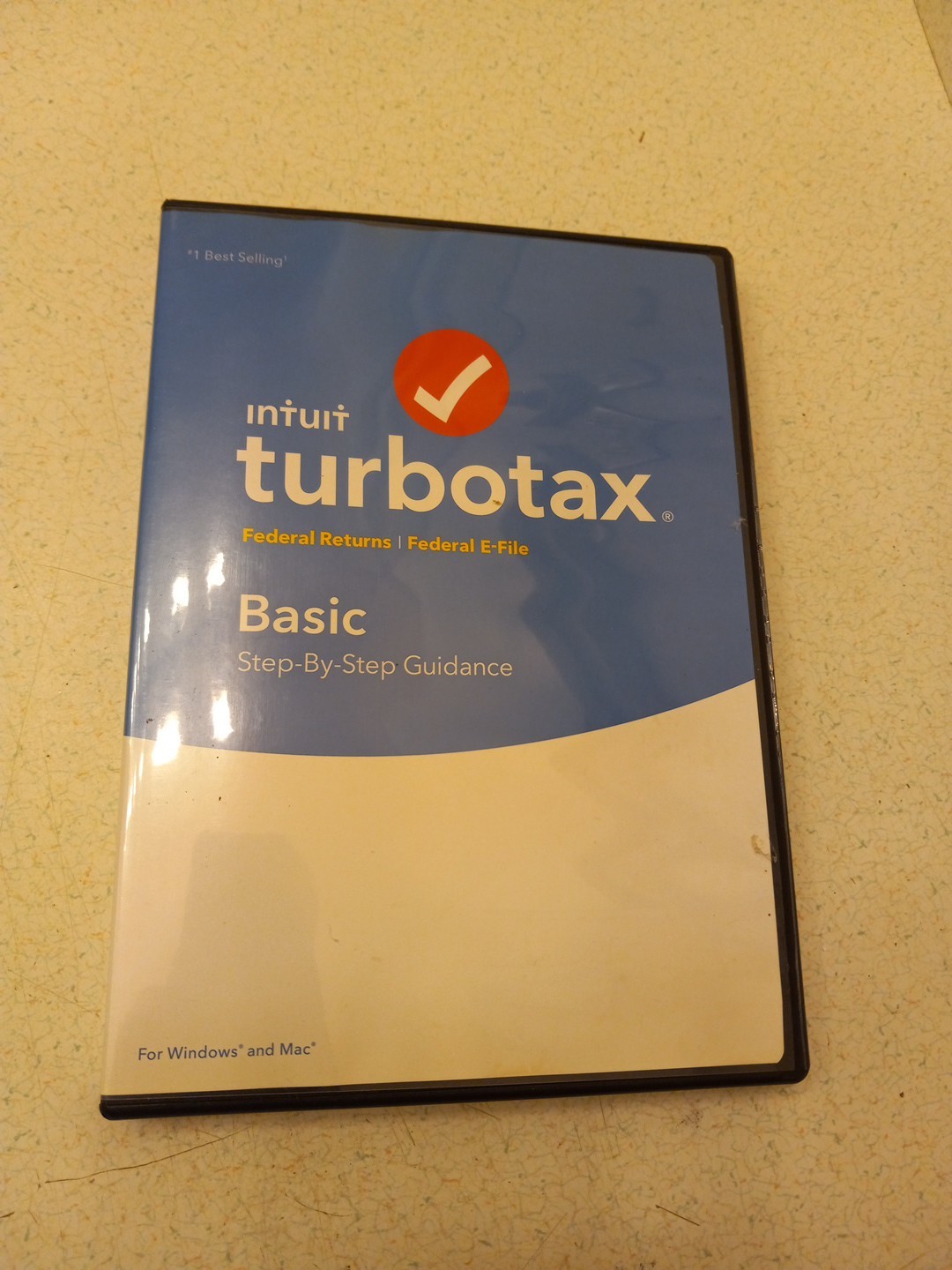 TurboTax 2017 Basic Federal For Win/Mac – Software Disc Only
