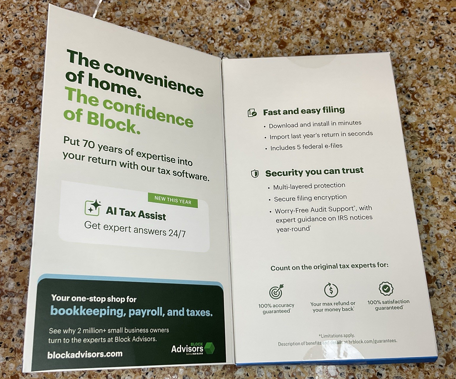 H&R Block 2025 Premium Fed & State Tax Software For PC/Mac (Key Card)