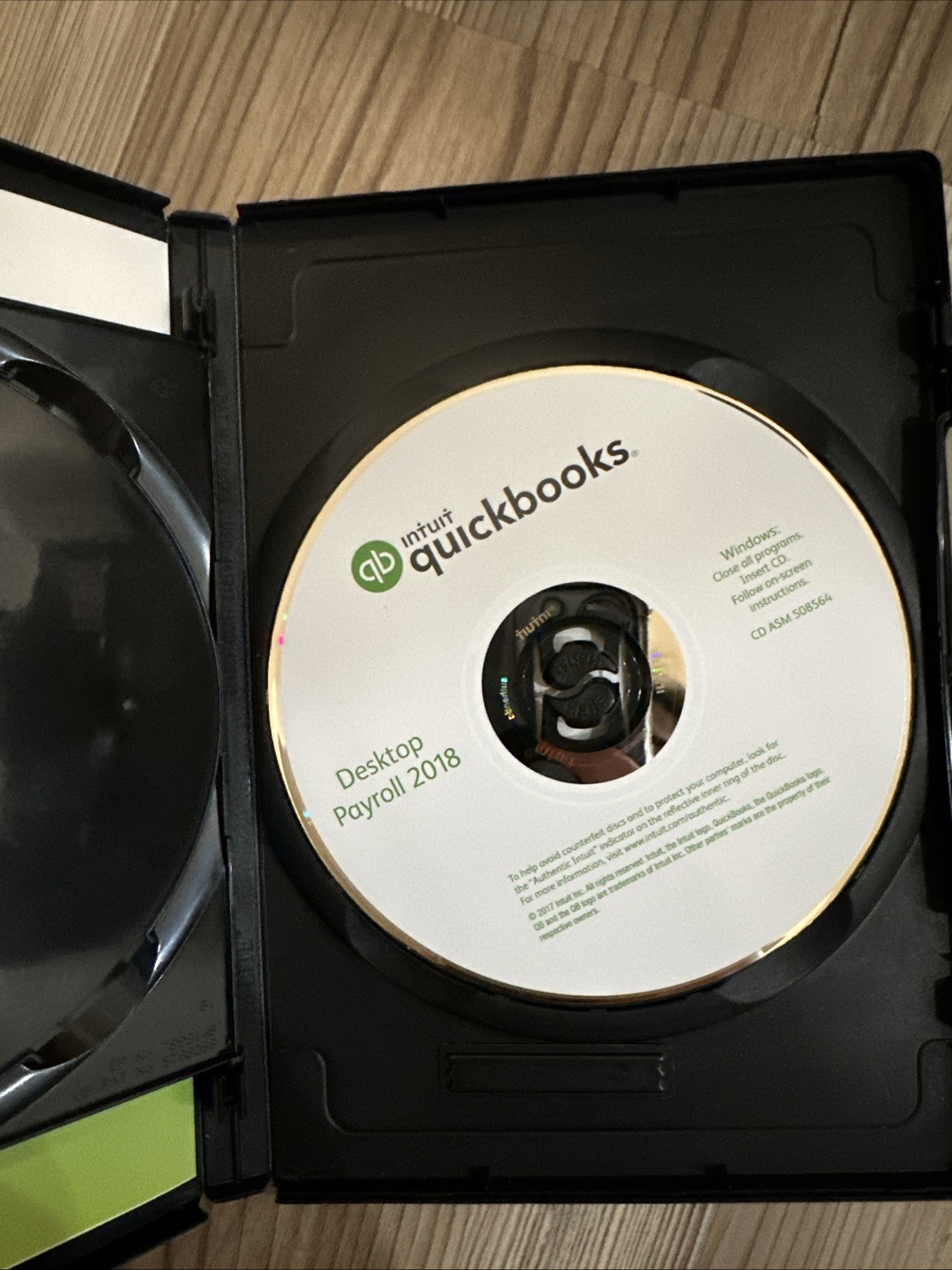 Intuit QuickBooks Desktop Pro 2018 with Payroll Enhanced-Used