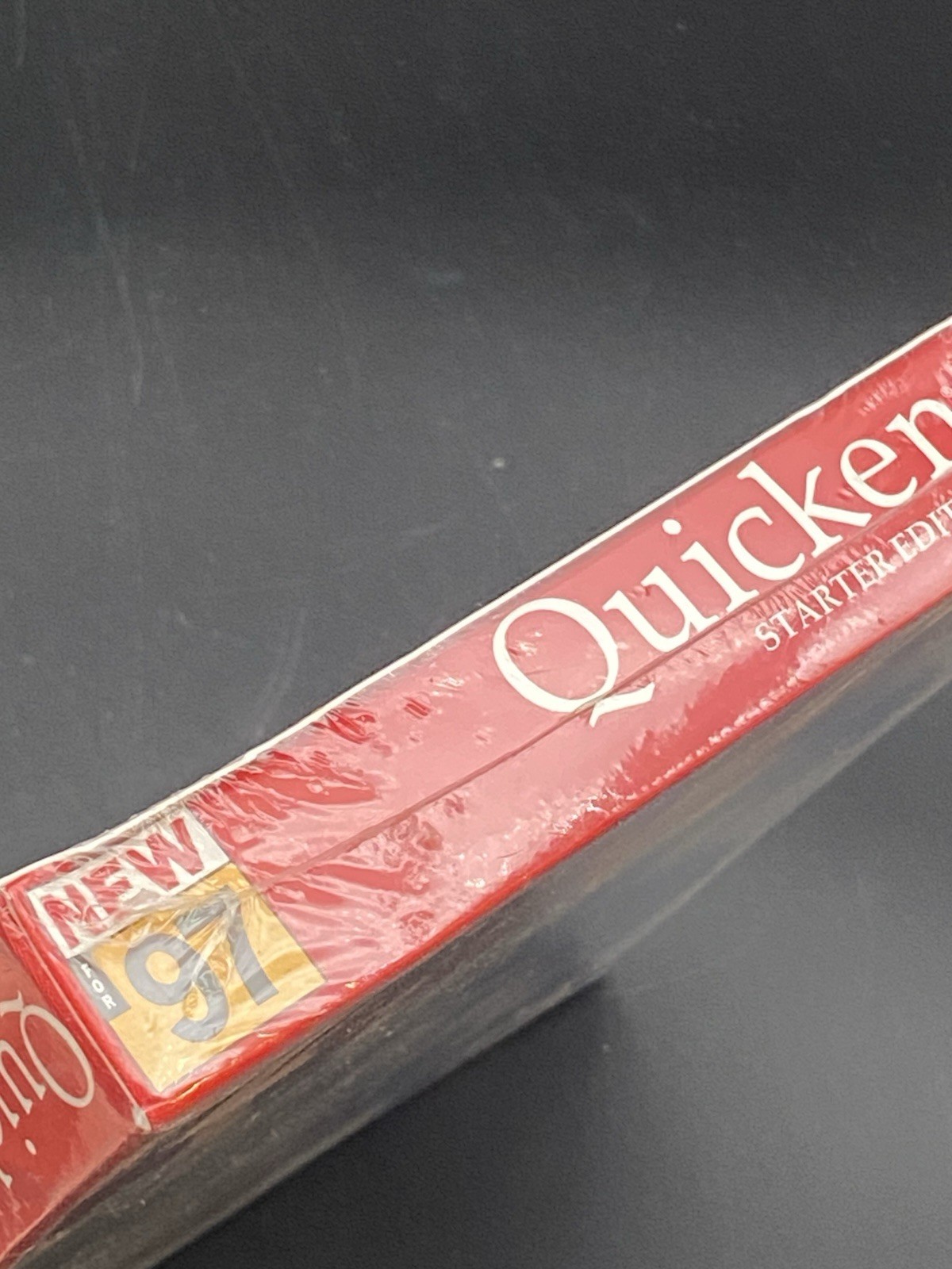 Vtg New Sealed Intuit Quicken Starter Edition For Windows 95 & 3.1 SOFTWARE