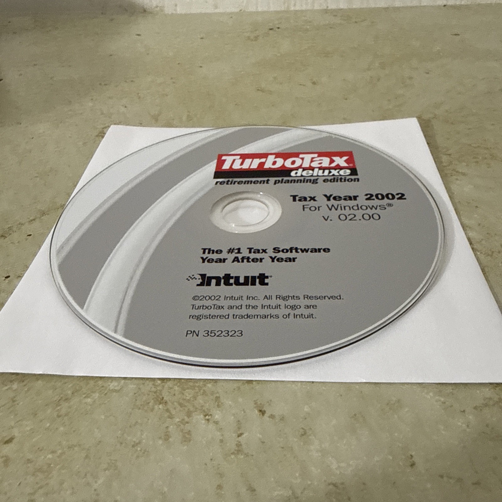 Quicken TurboTax Deluxe Tax Year 2002 for Windows Refund 1040 W-2