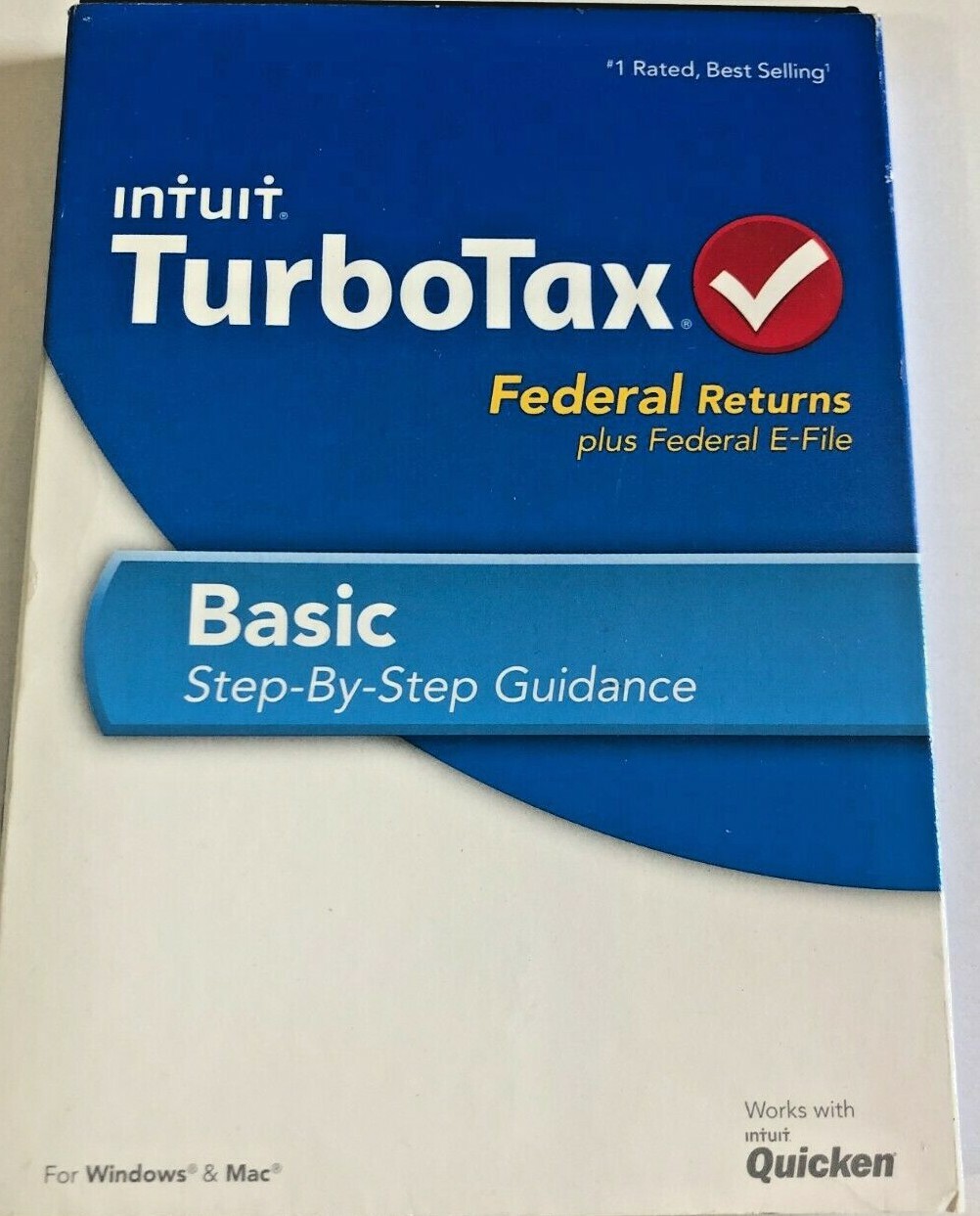 Turbo Tax 2013 – Basic & Federal E File – Step by Step Guidance – NEW