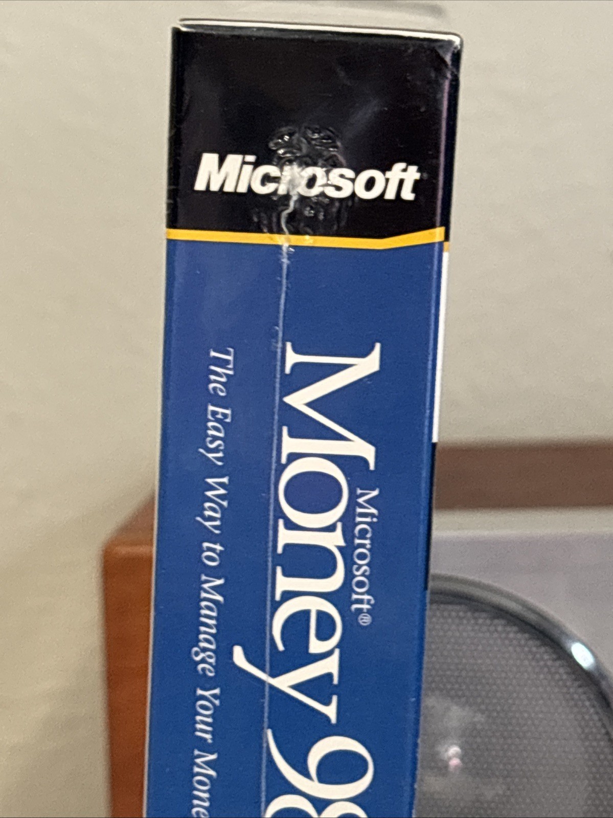 Vintage Microsoft Money 98 PC CD-ROM Software Windows 95/NT Big Box USA Made NEW