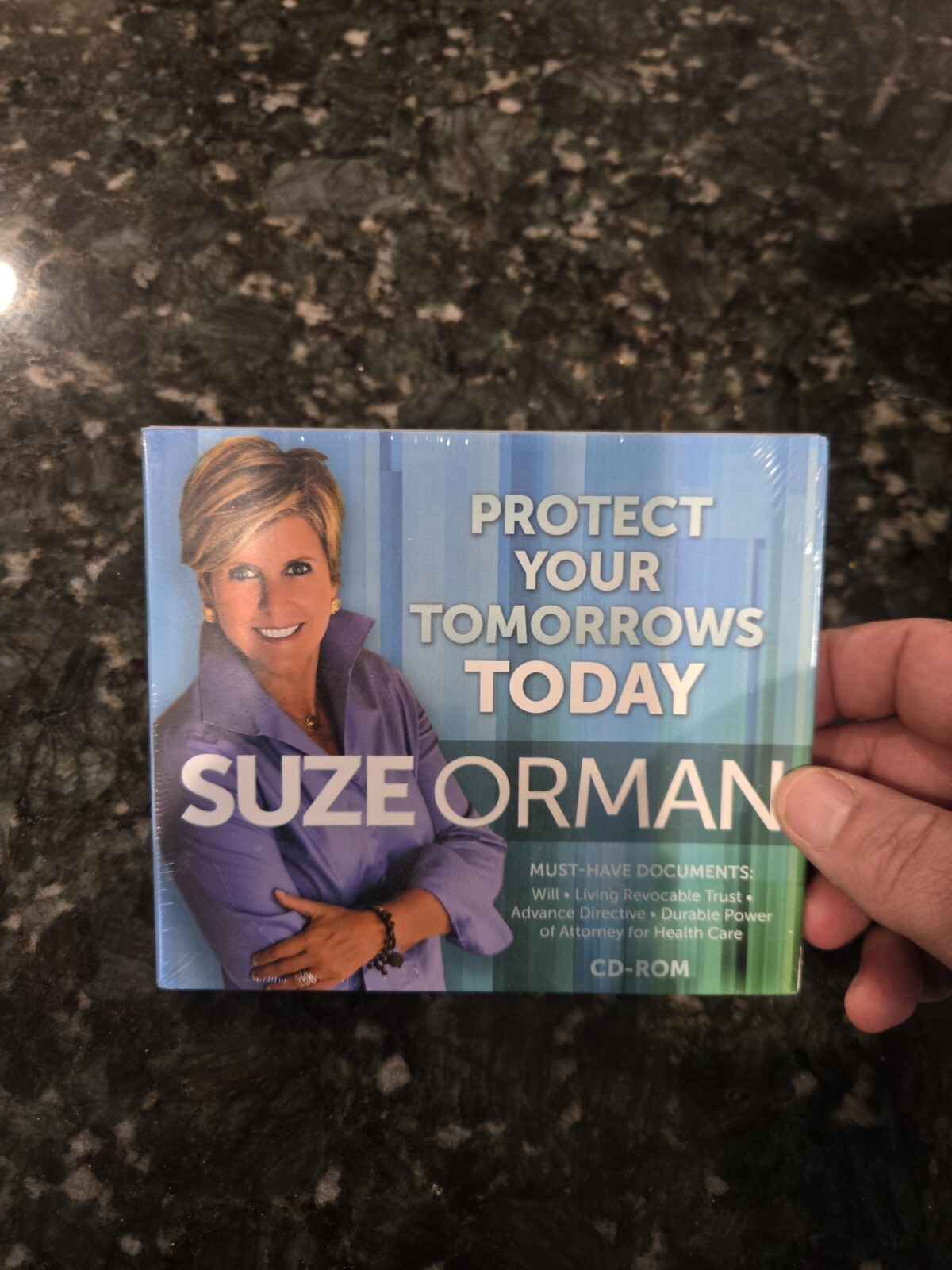 Suze Orman – Protect Your Tomorrows Today (CD-ROM) Brand New Sealed In Plastic!!