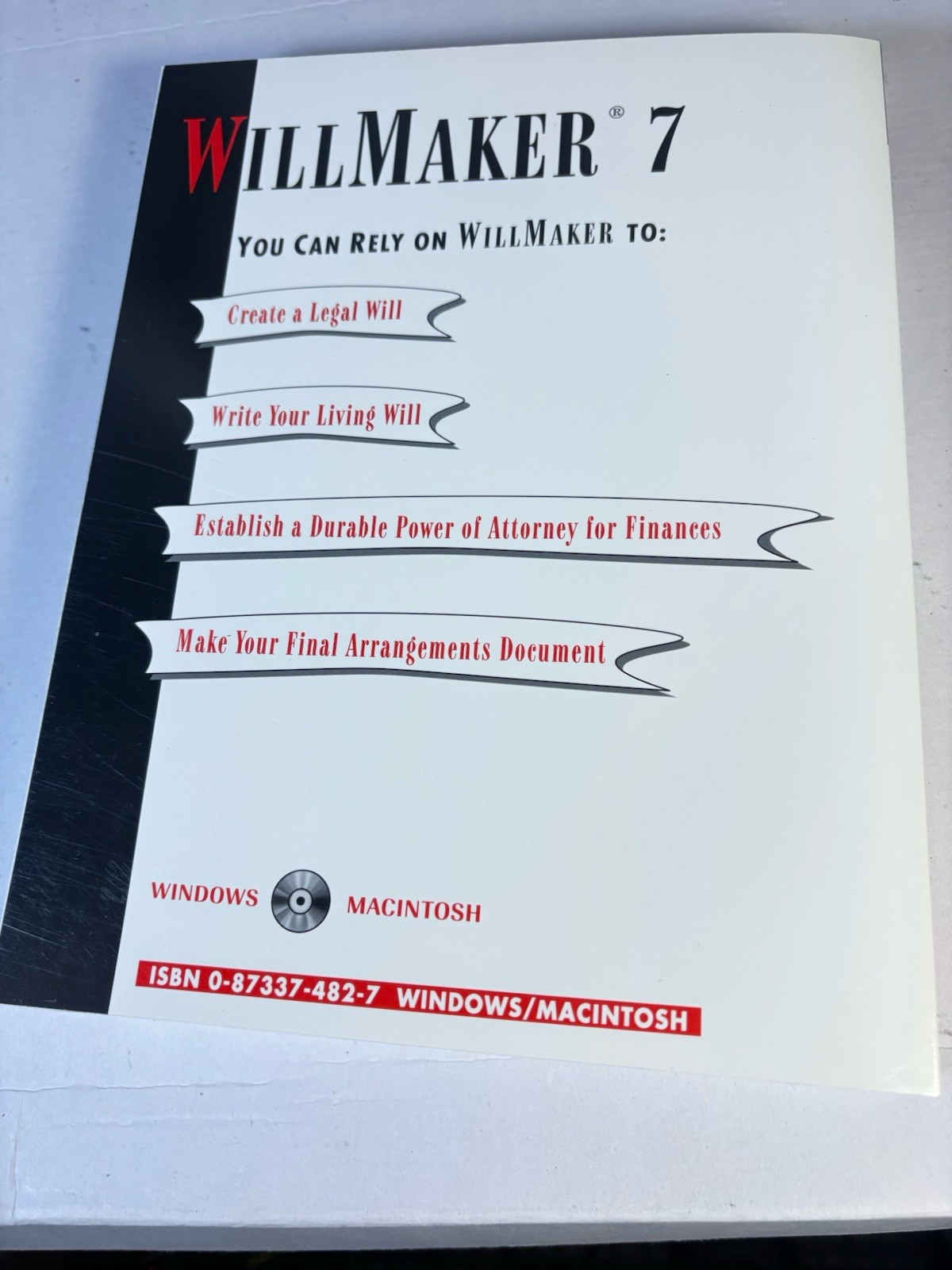 Will Maker 7 Free Cd Inside Nolo’s Living Trust Maker New Nib Vintage