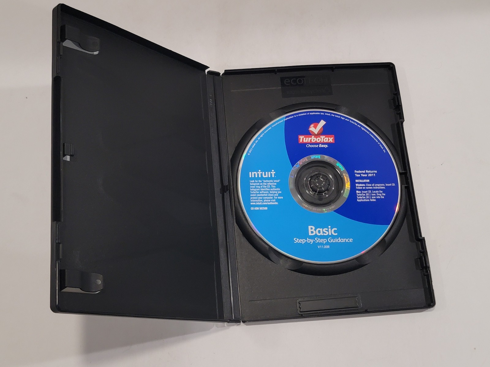 Intuit TurboTax Basic 2011 Software – Federal Only