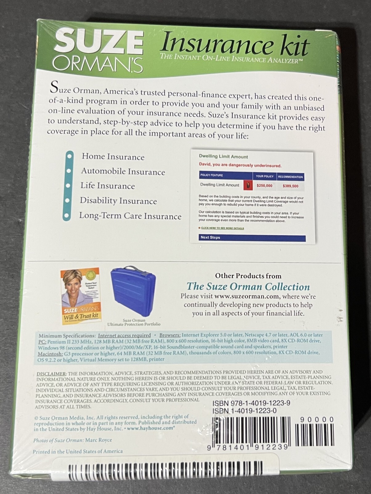 Suze Orman’s Insurance Kit (Sealed) PC and Macintosh Compatible (2007)