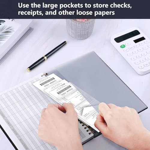 Accounting Ledger Book A5 Horizontal Ledger Books for Small Business Black