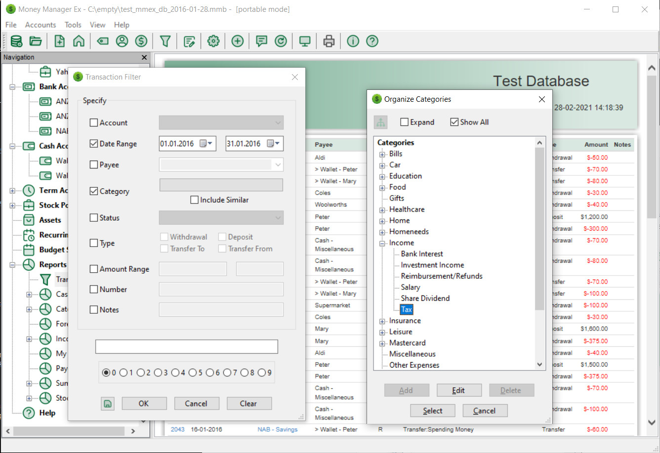 Money Manager Ex | GnuCash – Accounting, Banking & Budgeting Software on CD-ROM
