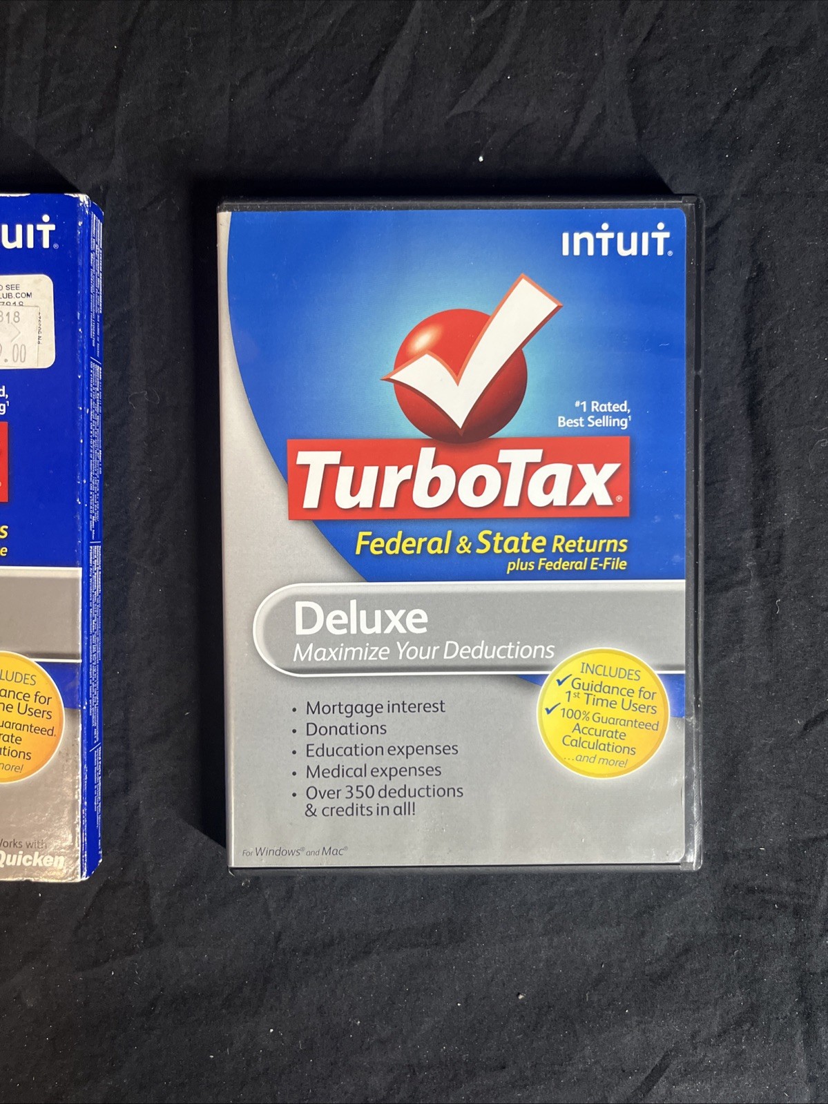 Intuit Deluxe 2012 Full Version for Windows, Mac
