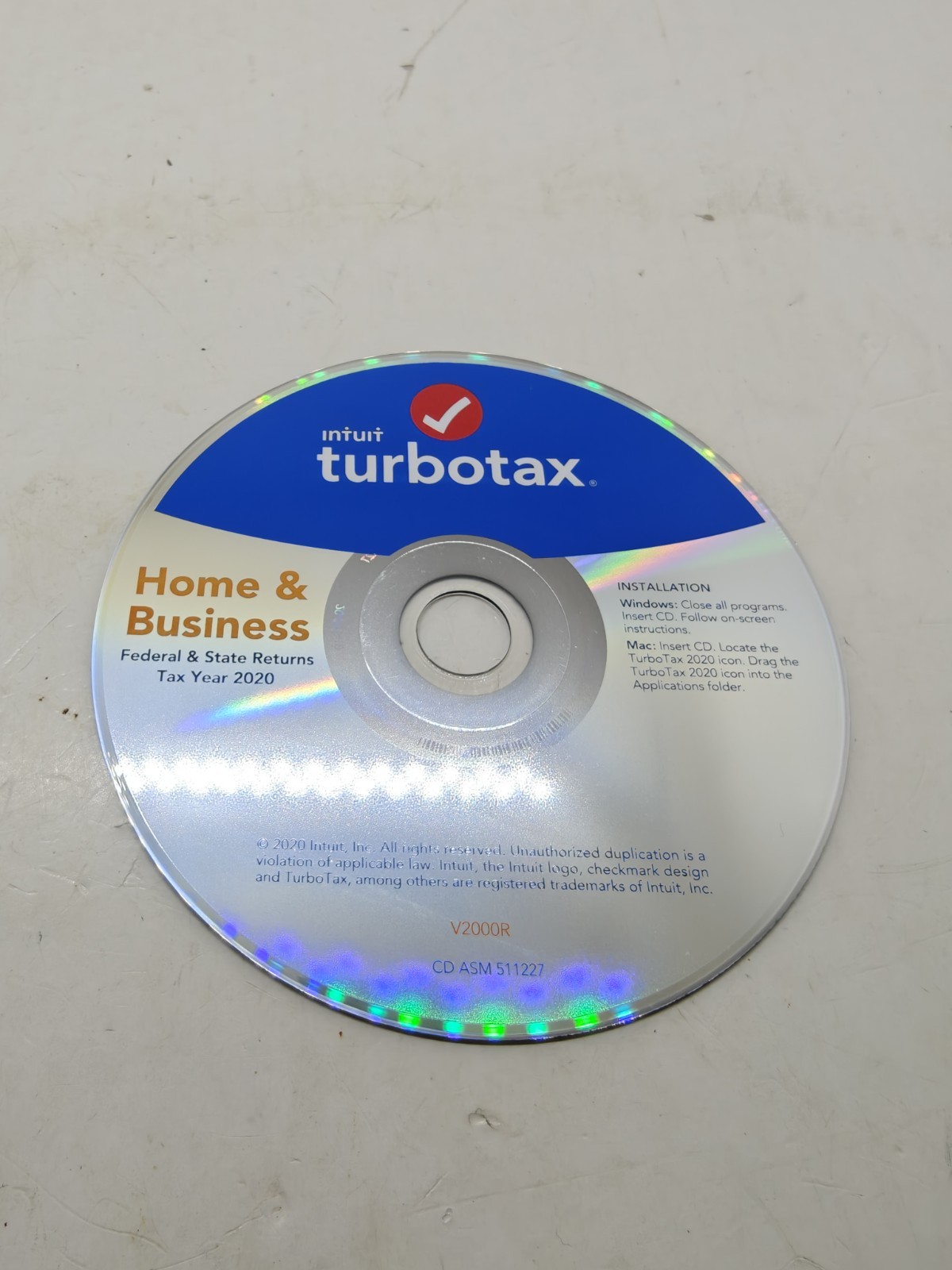 Intuit TurboTax Home & Business 2020 Personal And Self Employed (Windows & Mac)