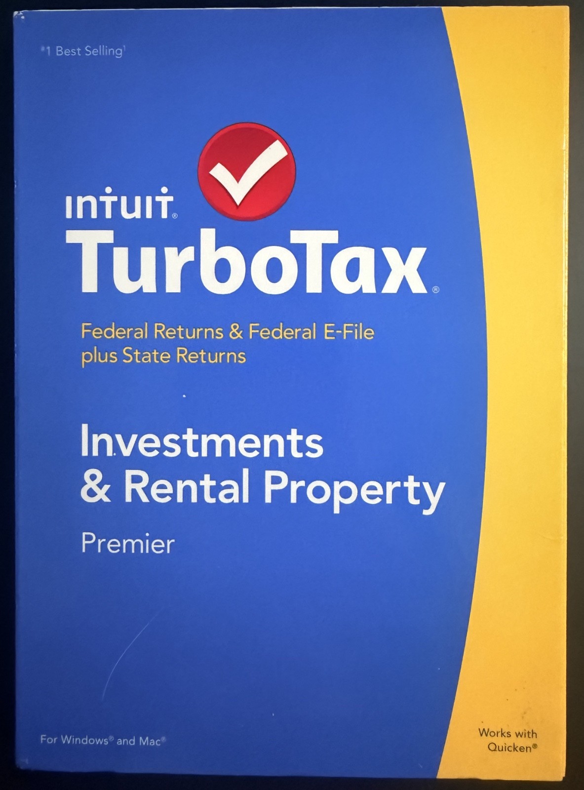 USED TurboTax Premier Federal + State 2014 CD for Windows and Mac