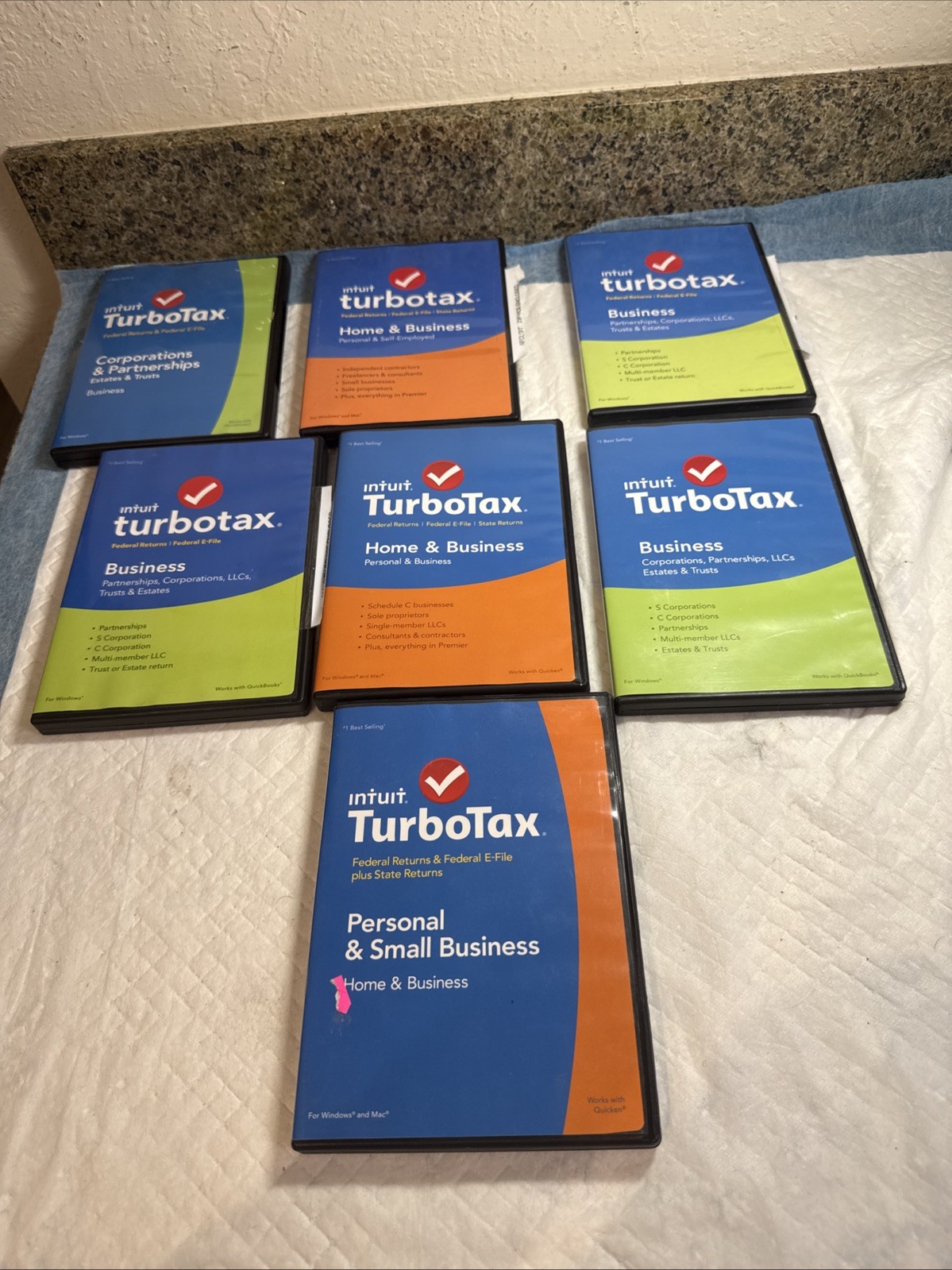 TurboTax Premier 2016 13/15/14/17 Business Home & Business & Personal & Self