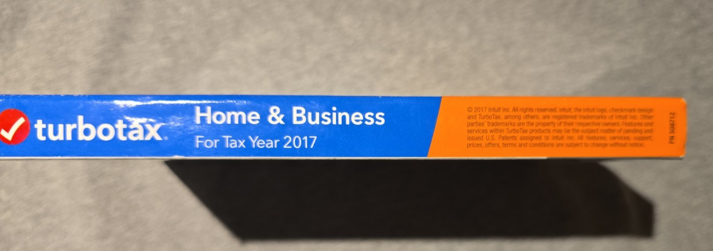 Turbotax HOME & BUSINESS 2017 Retail BOXED Sealed CD