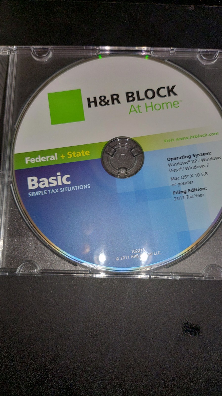 {H&R Block} At Home (2011)- Basic