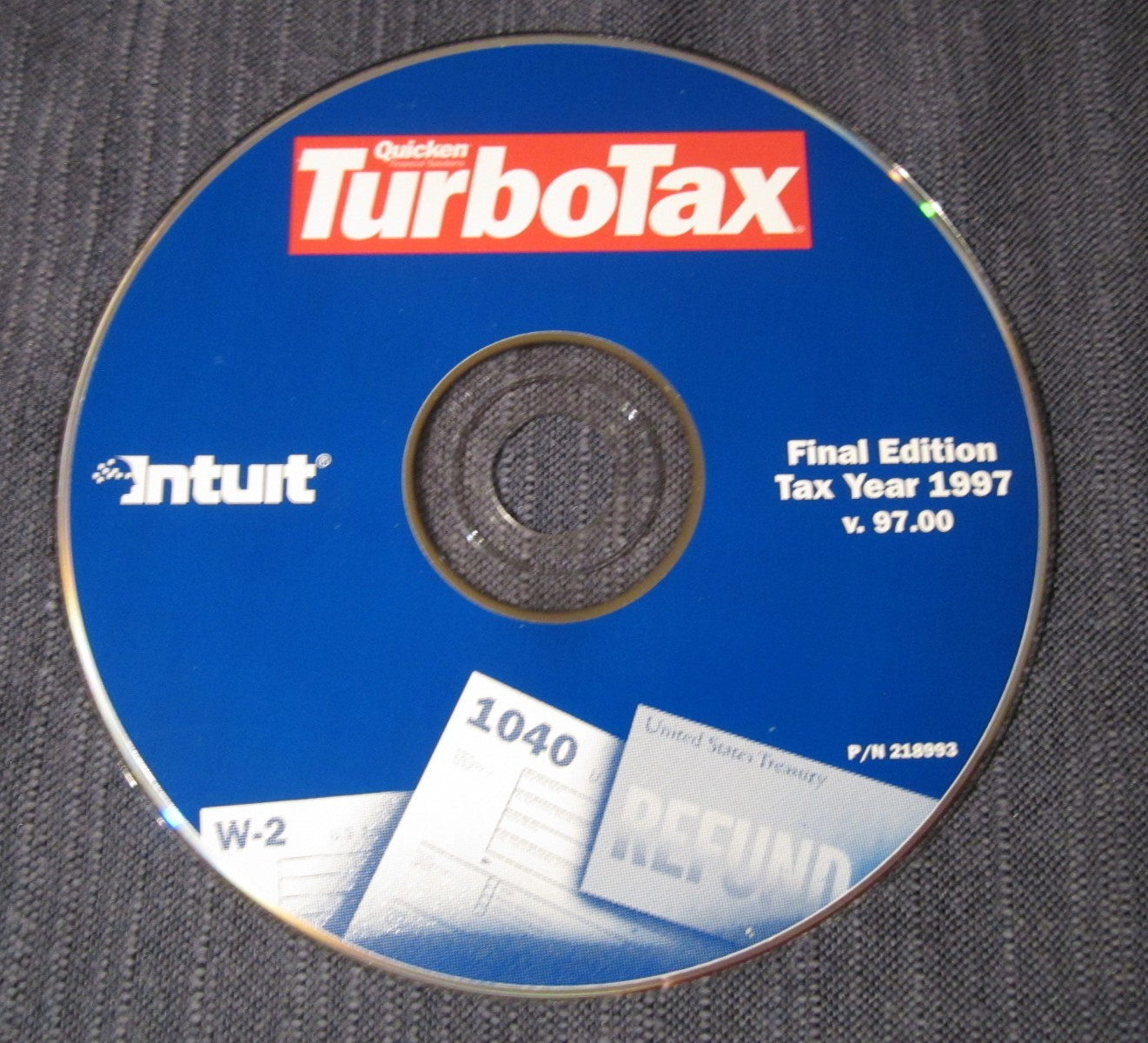 Turbotax 1997 Federal Tax Software Final Edition Windows ONLY