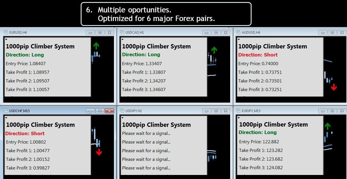 1000 Pip Climber Expert Advisor – MT4 – Beginners & Professionals