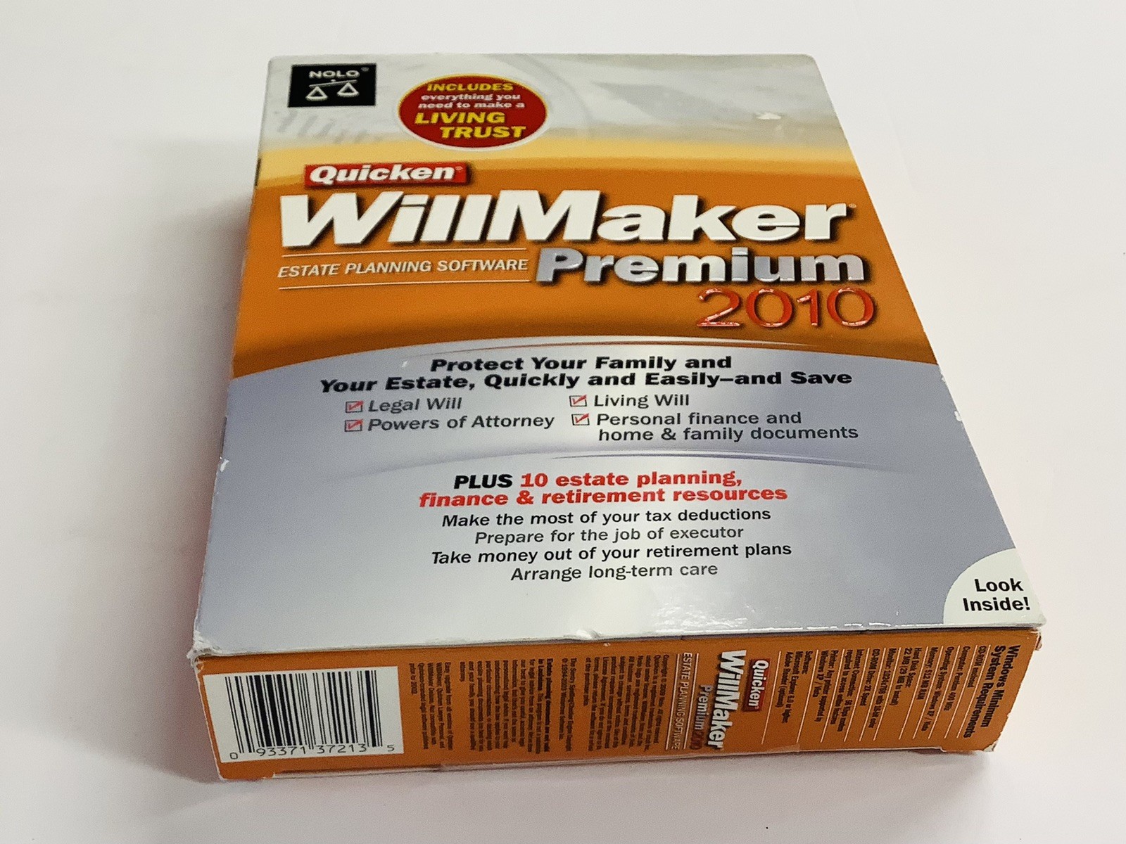 “BRAND NEW” Quicken WillMaker Premium 2010 – Estate Planning Software (Windows)