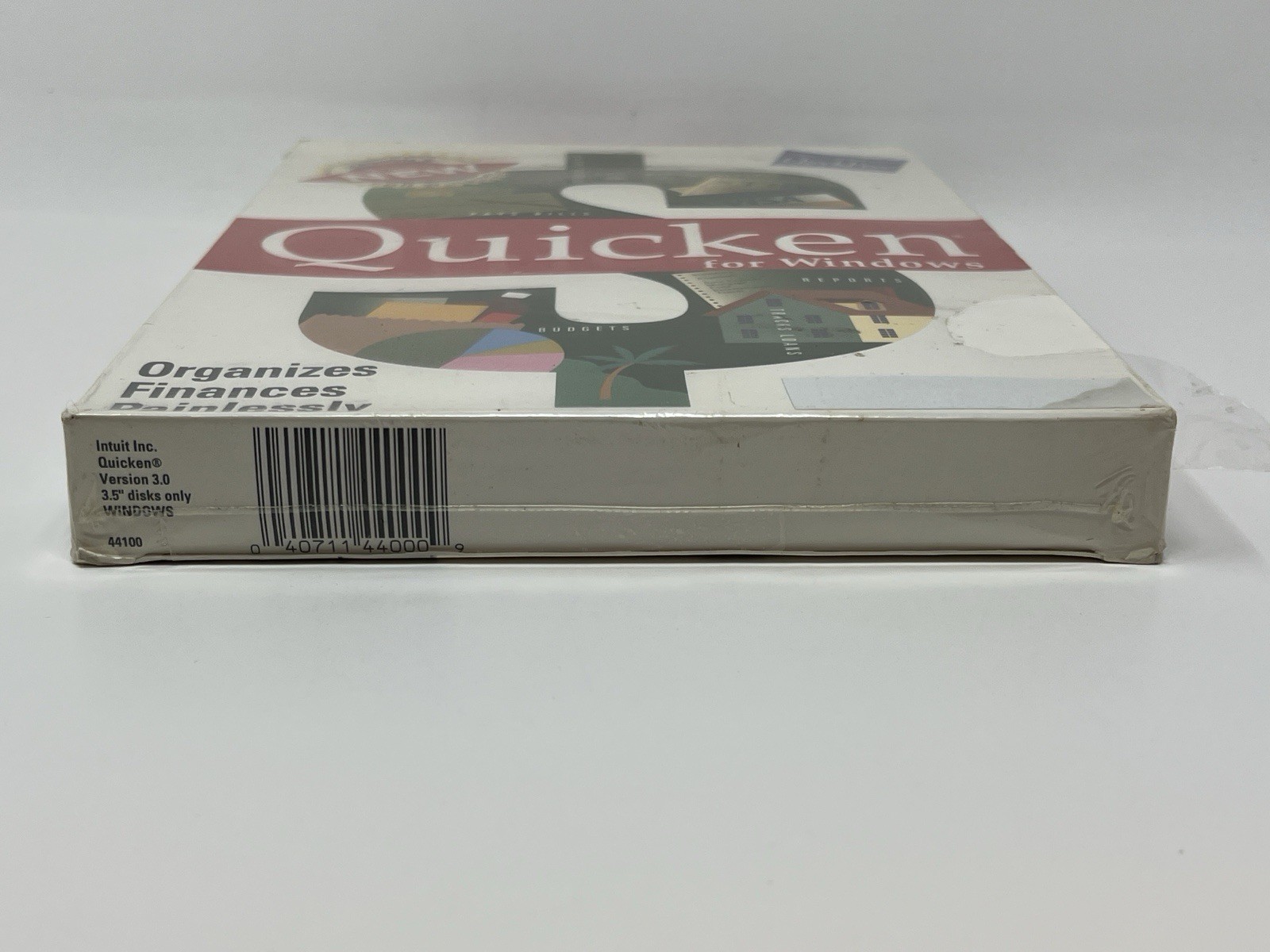 Intuit Quicken For Windows Version 3.0 Organizes Finances Painlessly New Sealed