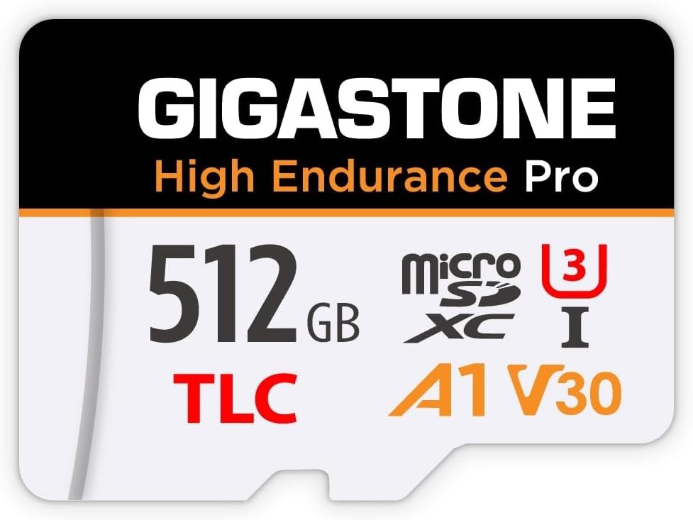 5-Yrs Free Data Recovery] 512GB Micro SD Card, TLC High Endurance Pro, Speed …