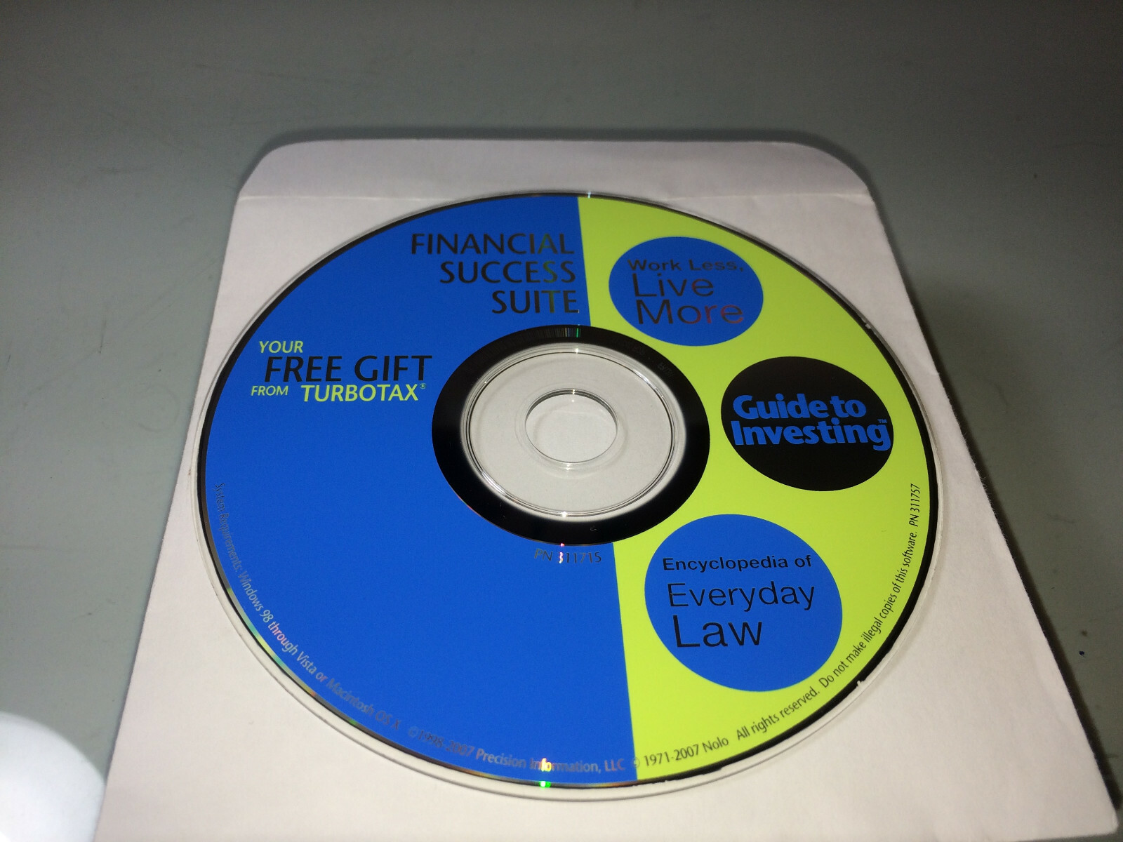 TurboTax Financial Success Suite CD