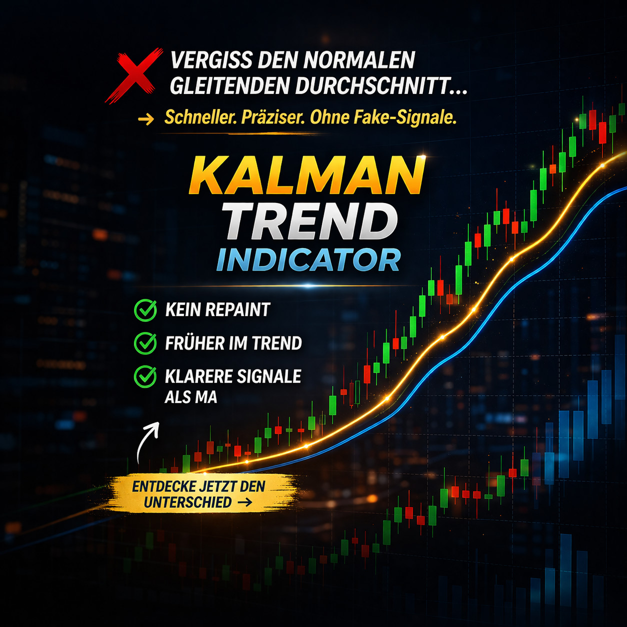 Kalman Trend Pro Indicator for MetaTrader 5 (MT5)