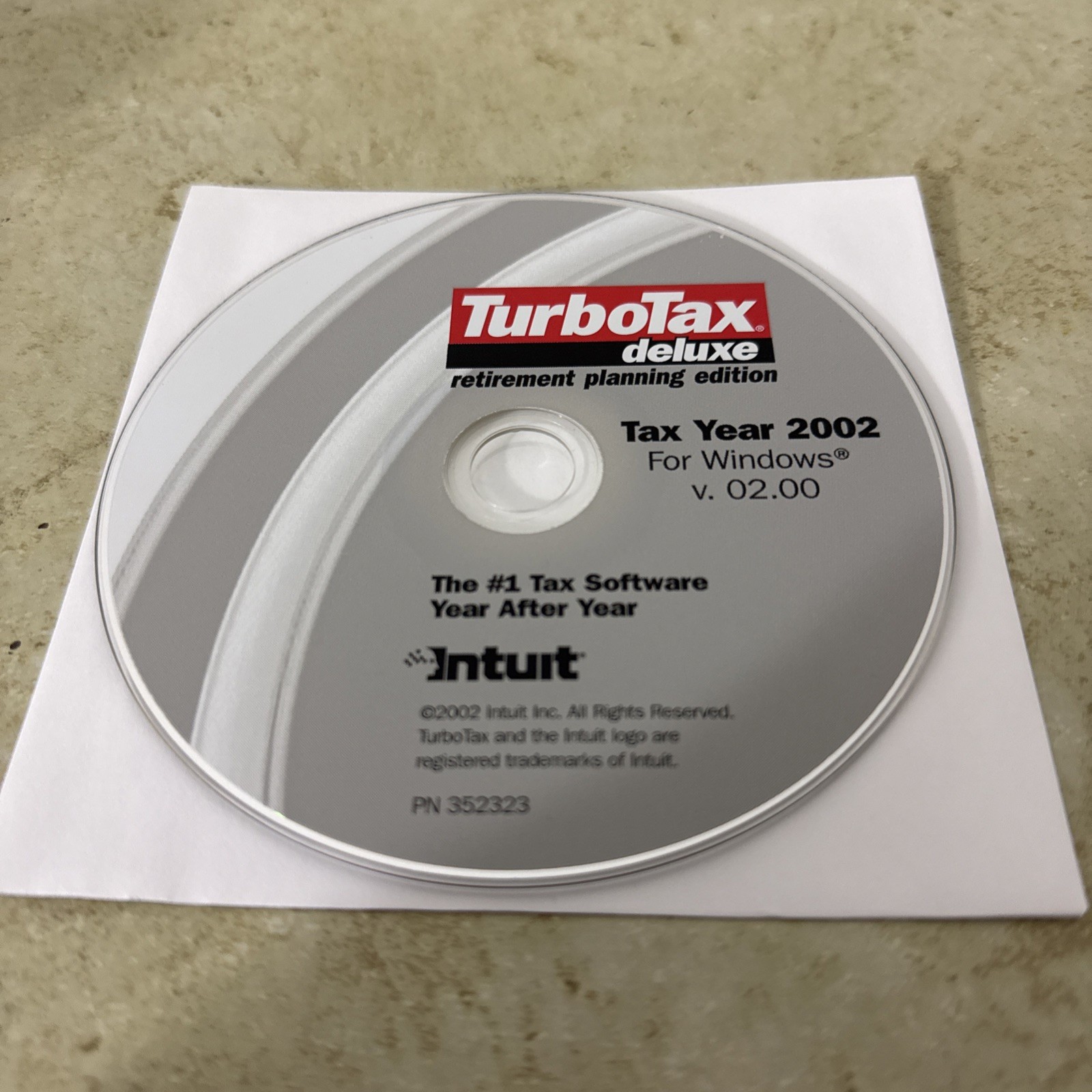 Quicken TurboTax Deluxe Tax Year 2002 for Windows Refund 1040 W-2