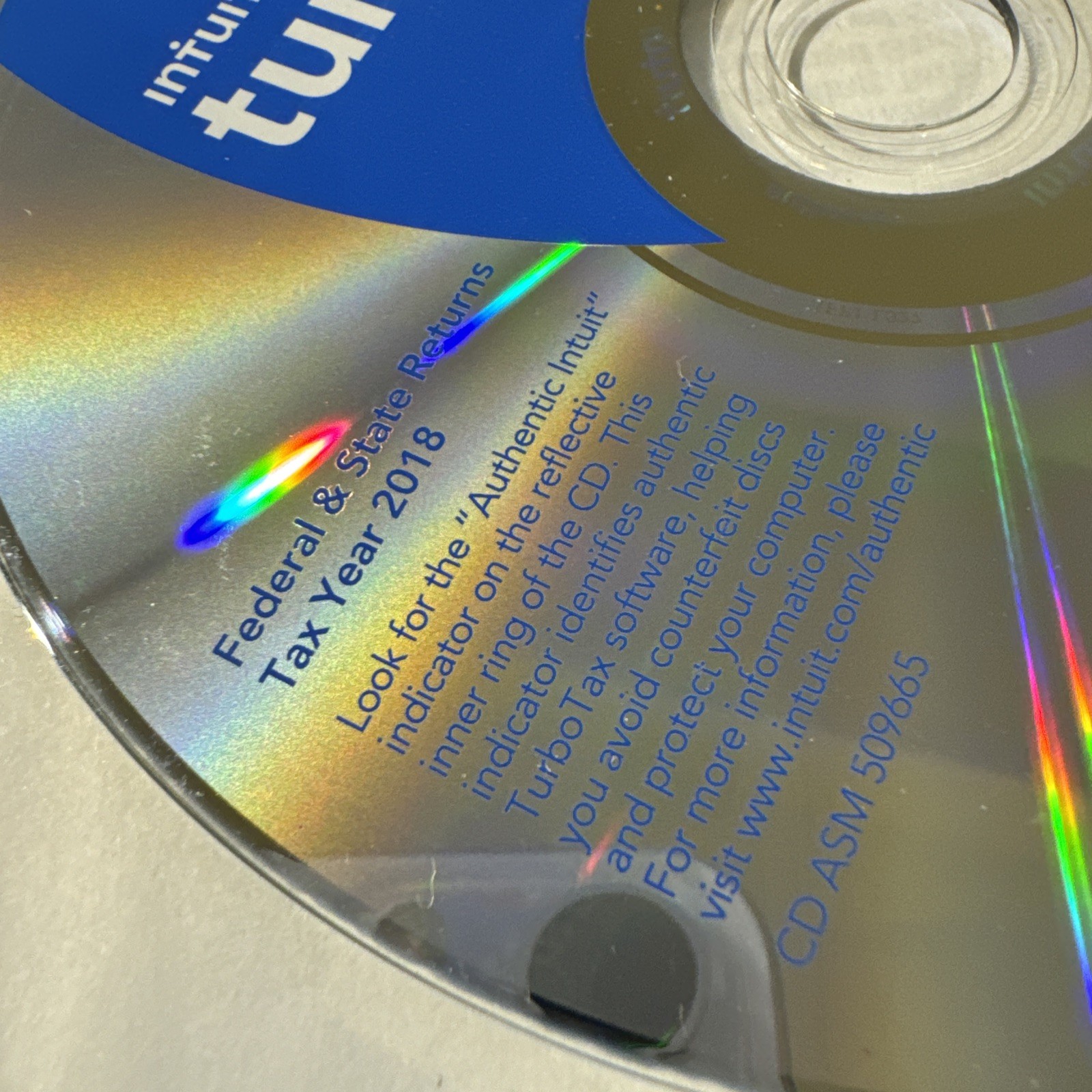 Intuit Turbo Tax 2018 Home and Business Software CD only