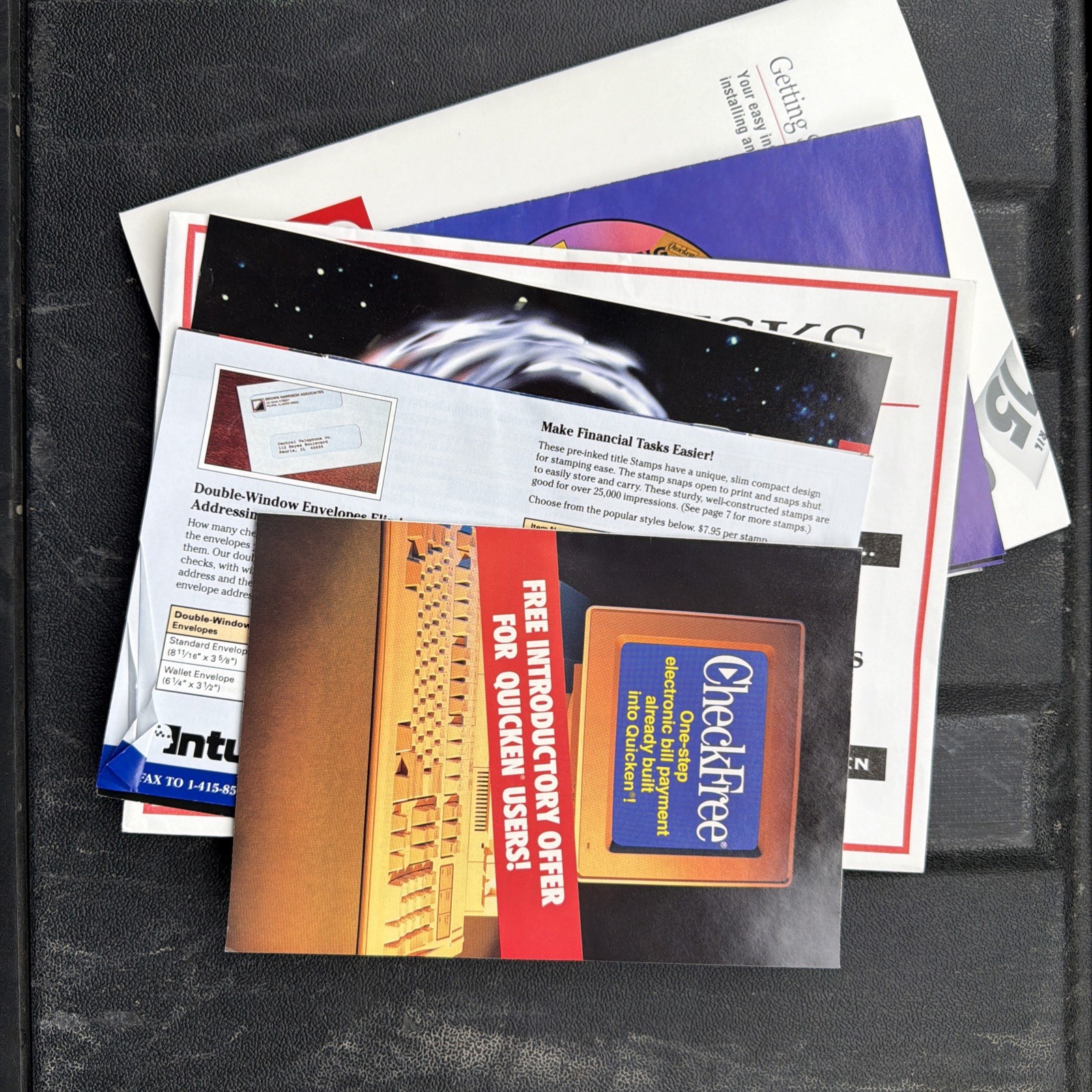 Quicken For Windows 95 Software Floppy